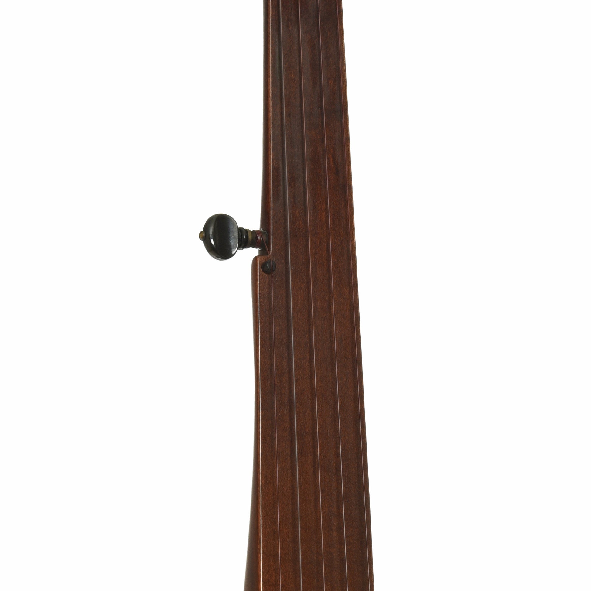 Fingerboard of John Bowlin 1865 Fretless Mintrel Banjo