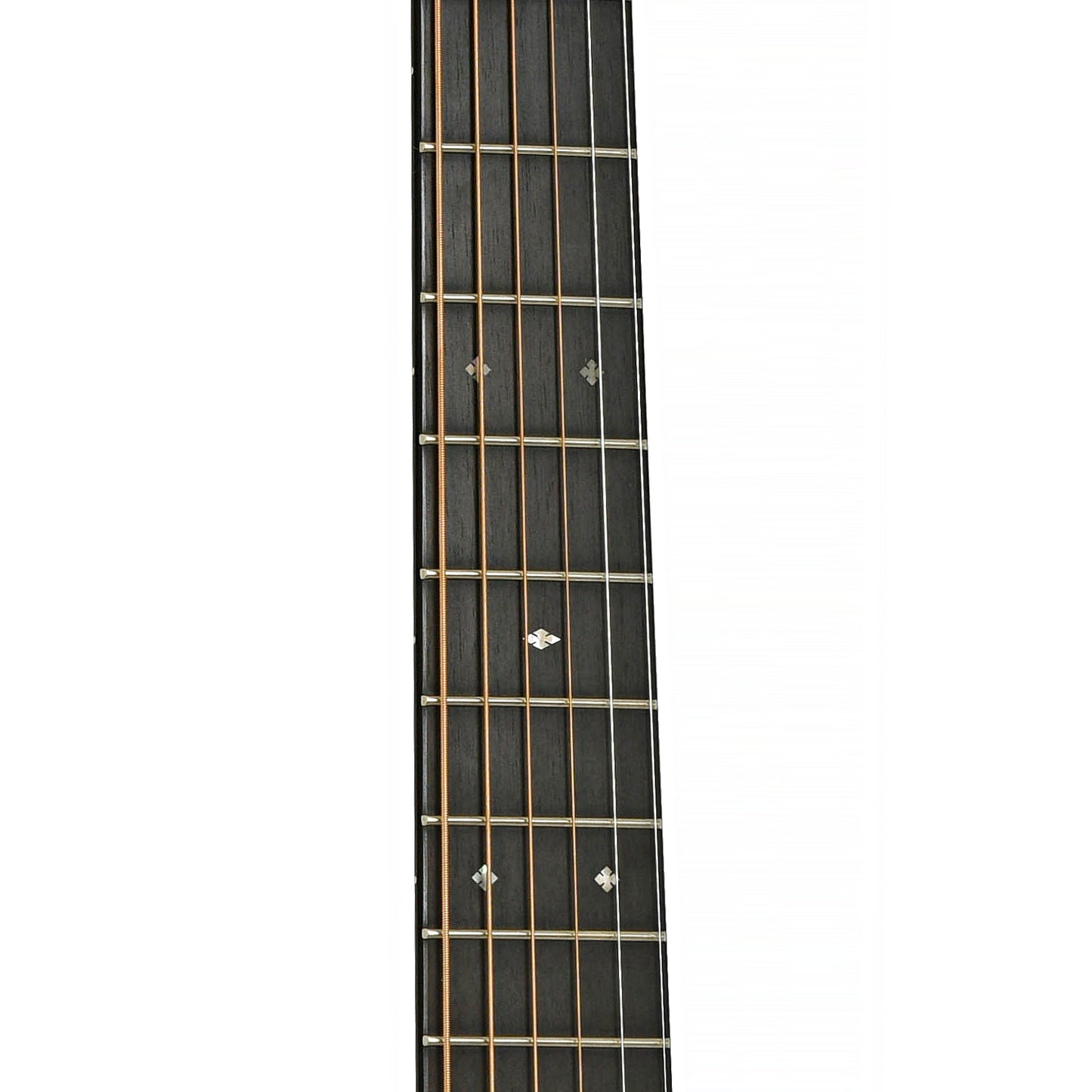 Fretboard of Bourgeois The Soloist OMC Acoustic Guitar 