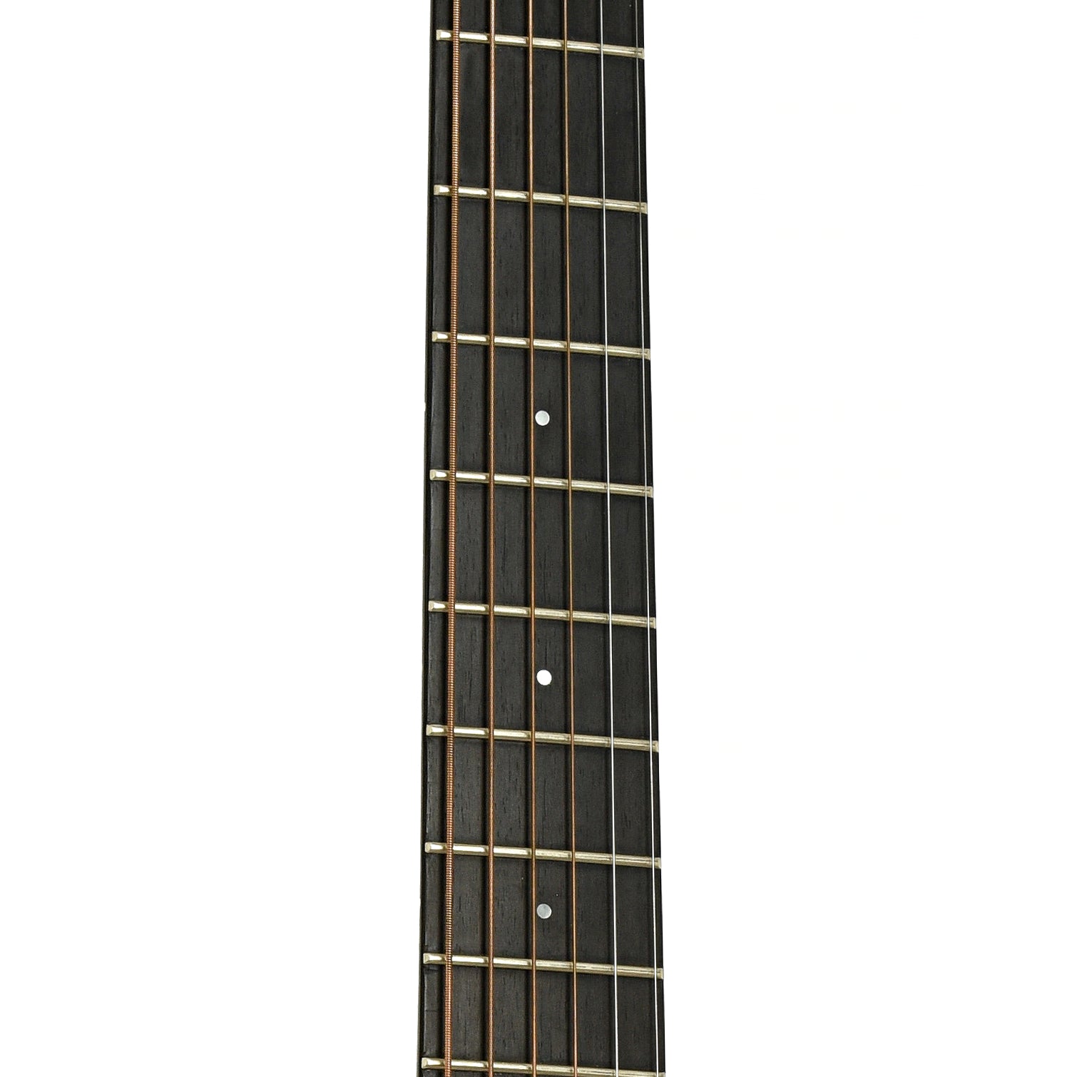 Fretboard of Huss & Dalton DM Custom Acoustic Guitar 