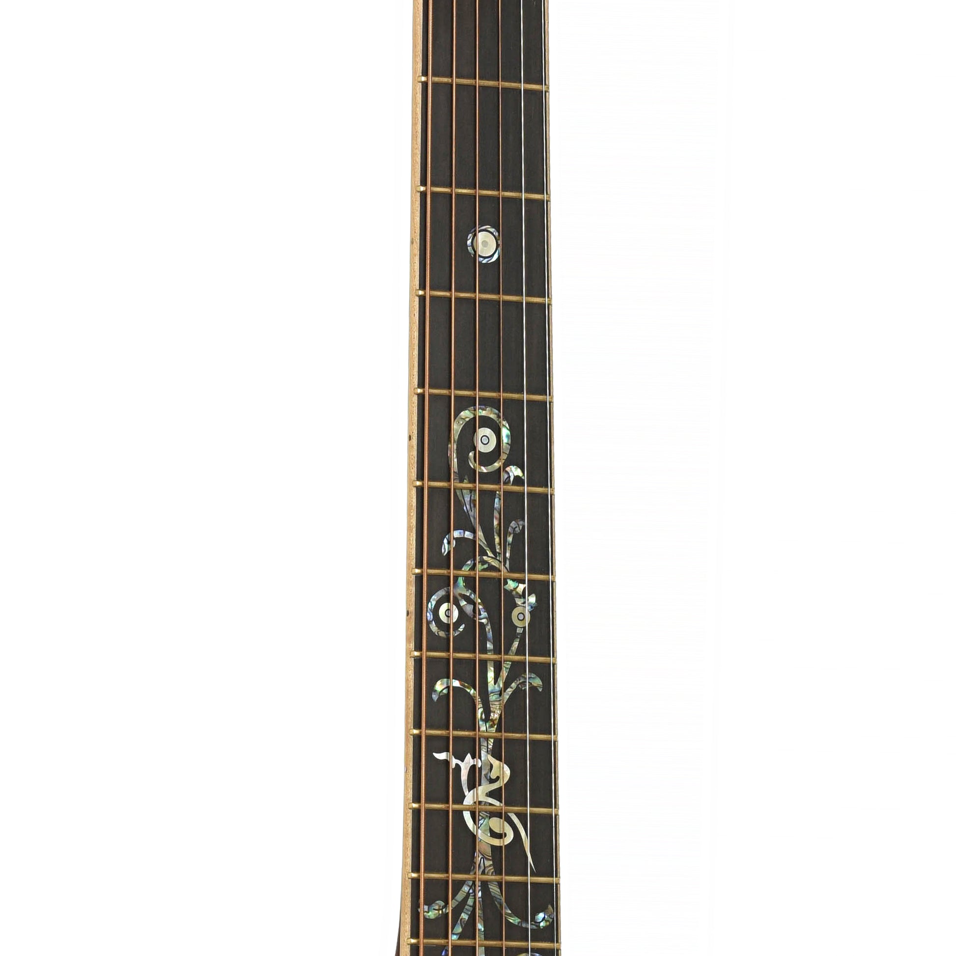 fretboard of Martin Custom SC Cutaway Acoustic-Electric Guitar 