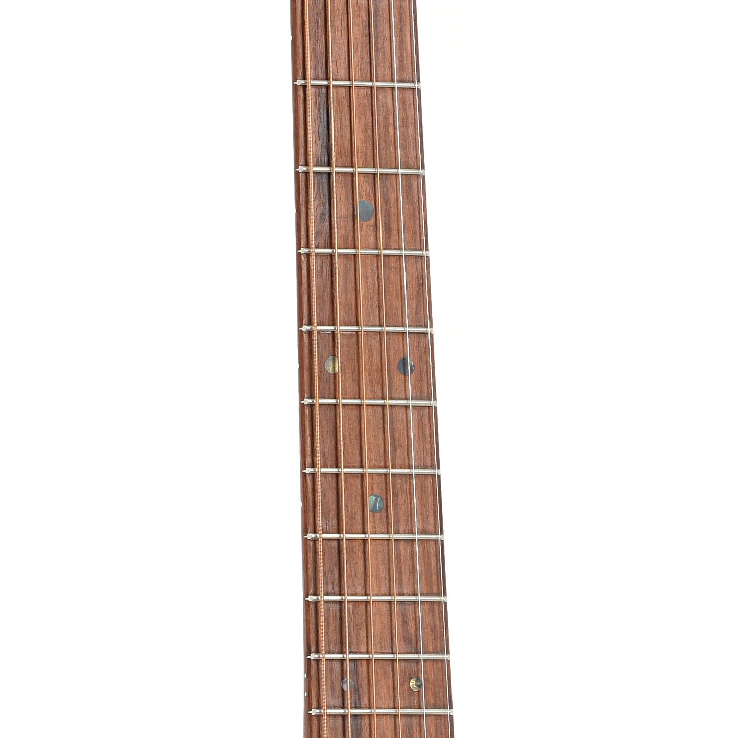 Fretboard of Martin GPC-X2E Cocobolo Acoustic Guitar