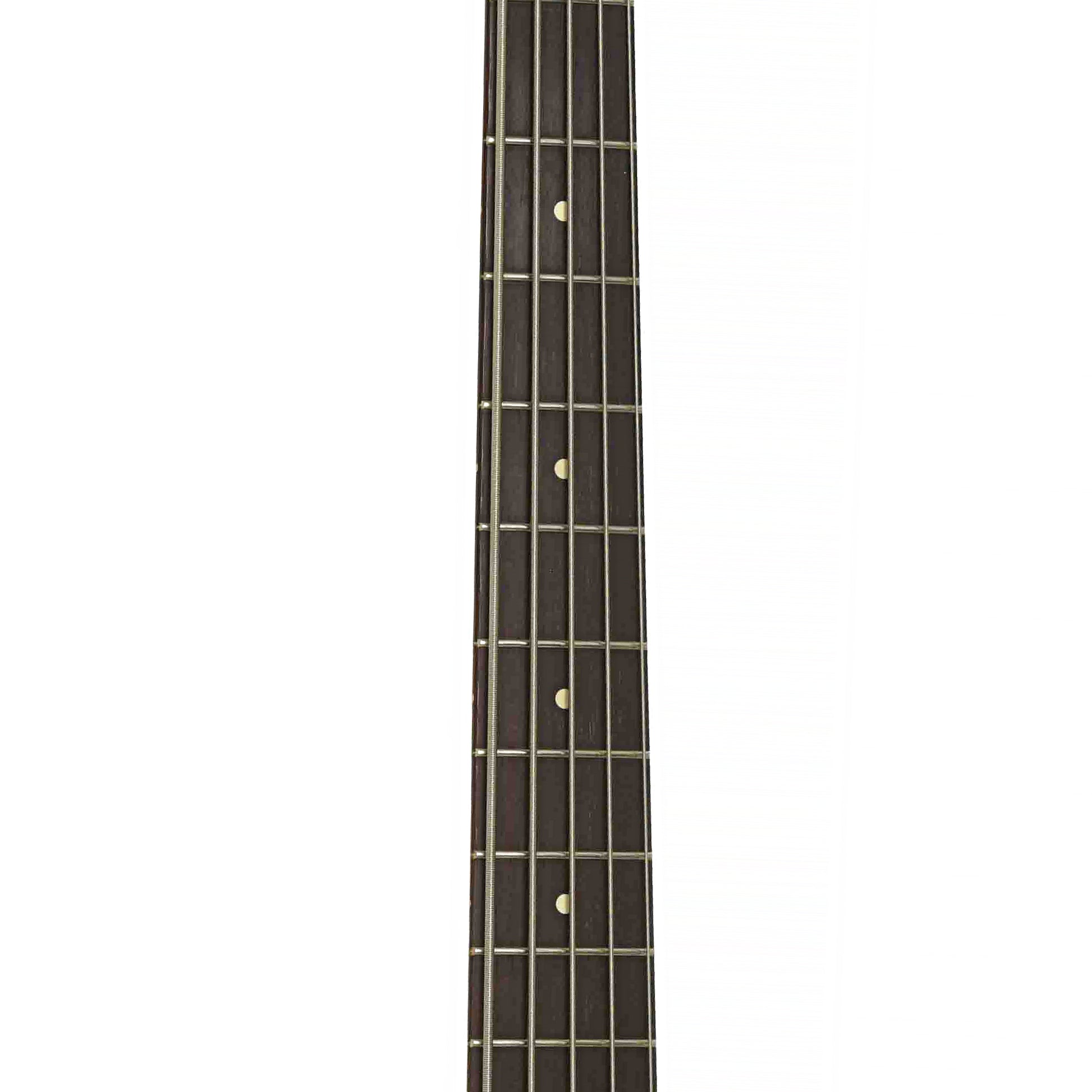 Fretboard of Fender Player II Modified Jazz V