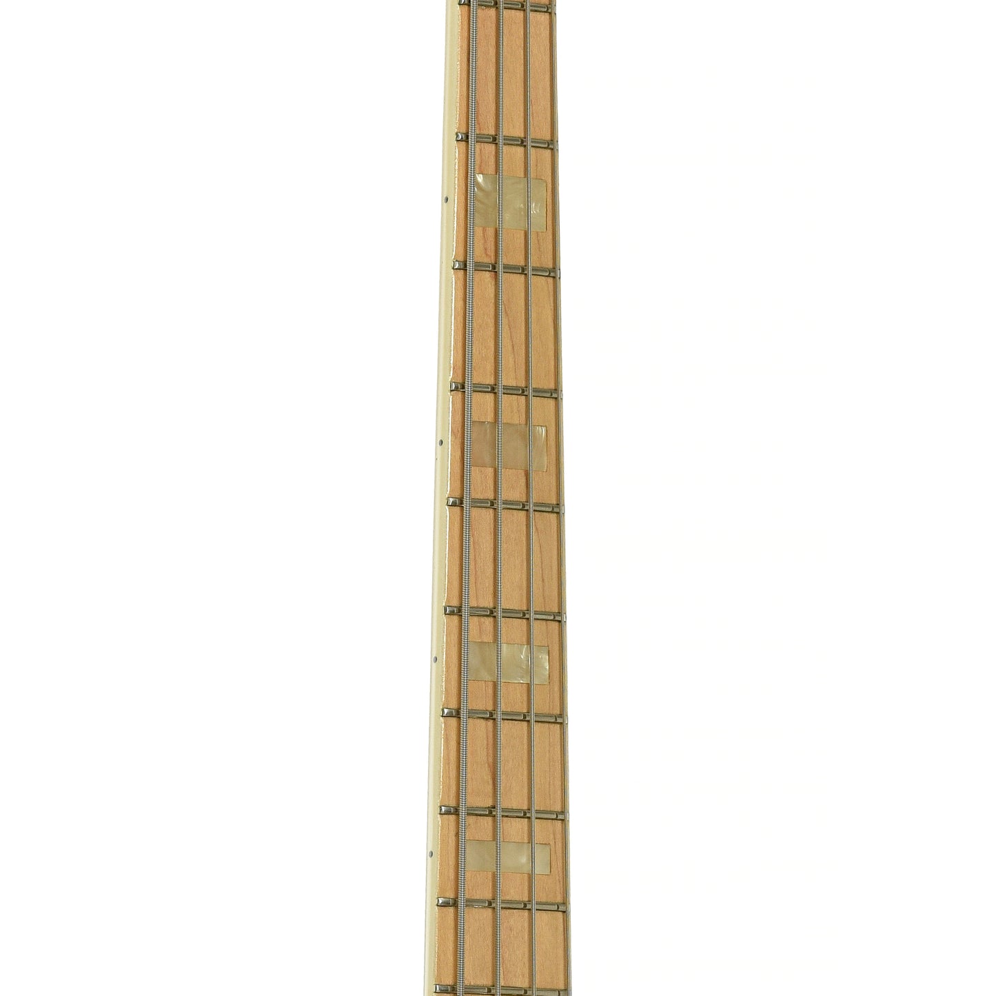 Fretboard of Fender Jazz Electric Bass 