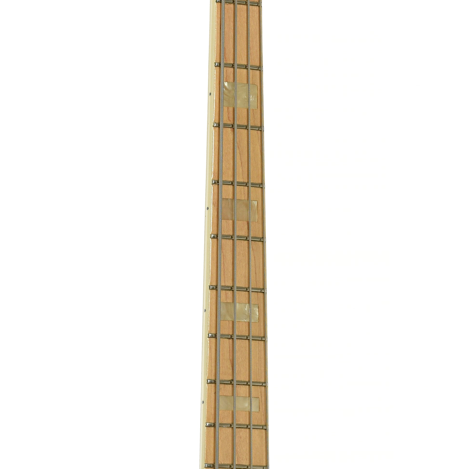 Fretboard of Fender Jazz Electric Bass 