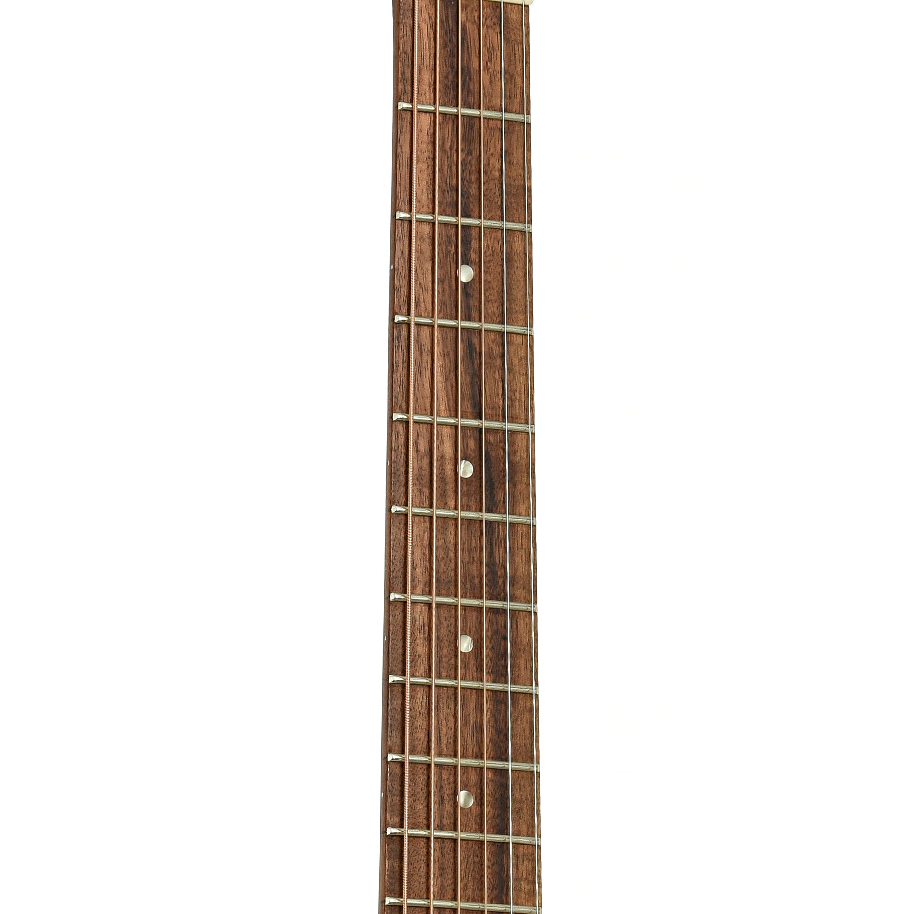 Fretboard of Farida Holiday Pack, Solid Top Dreadnought Acoustic Guitar