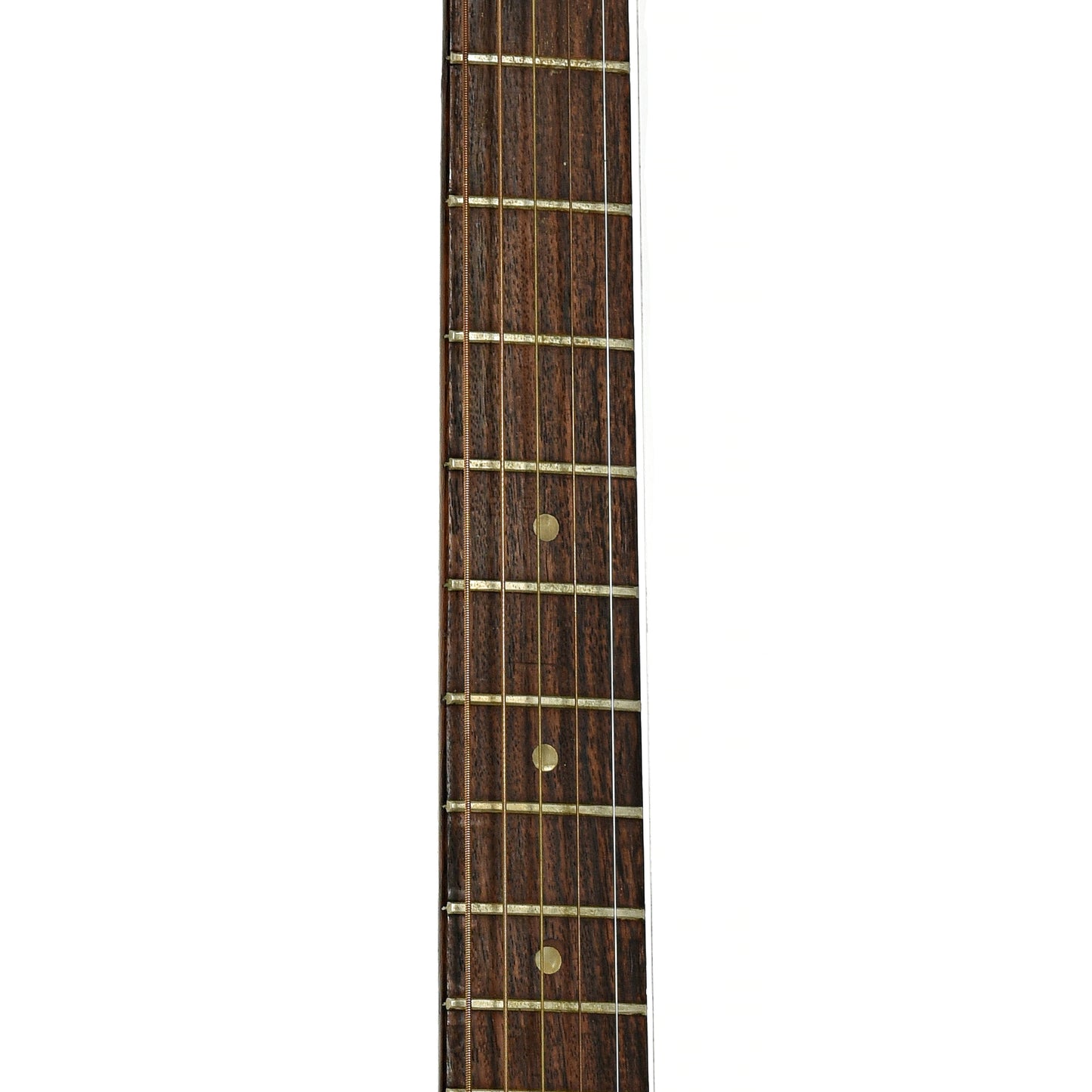 Fretboard of Dobro Model 66 Resonator Guitar 
