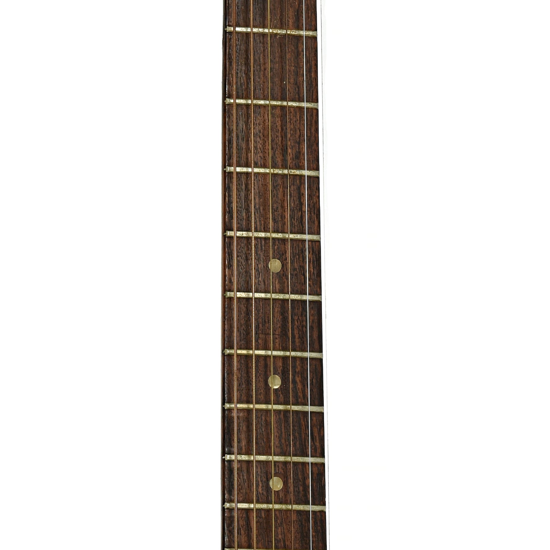 Fretboard of Dobro Model 66 Resonator Guitar 