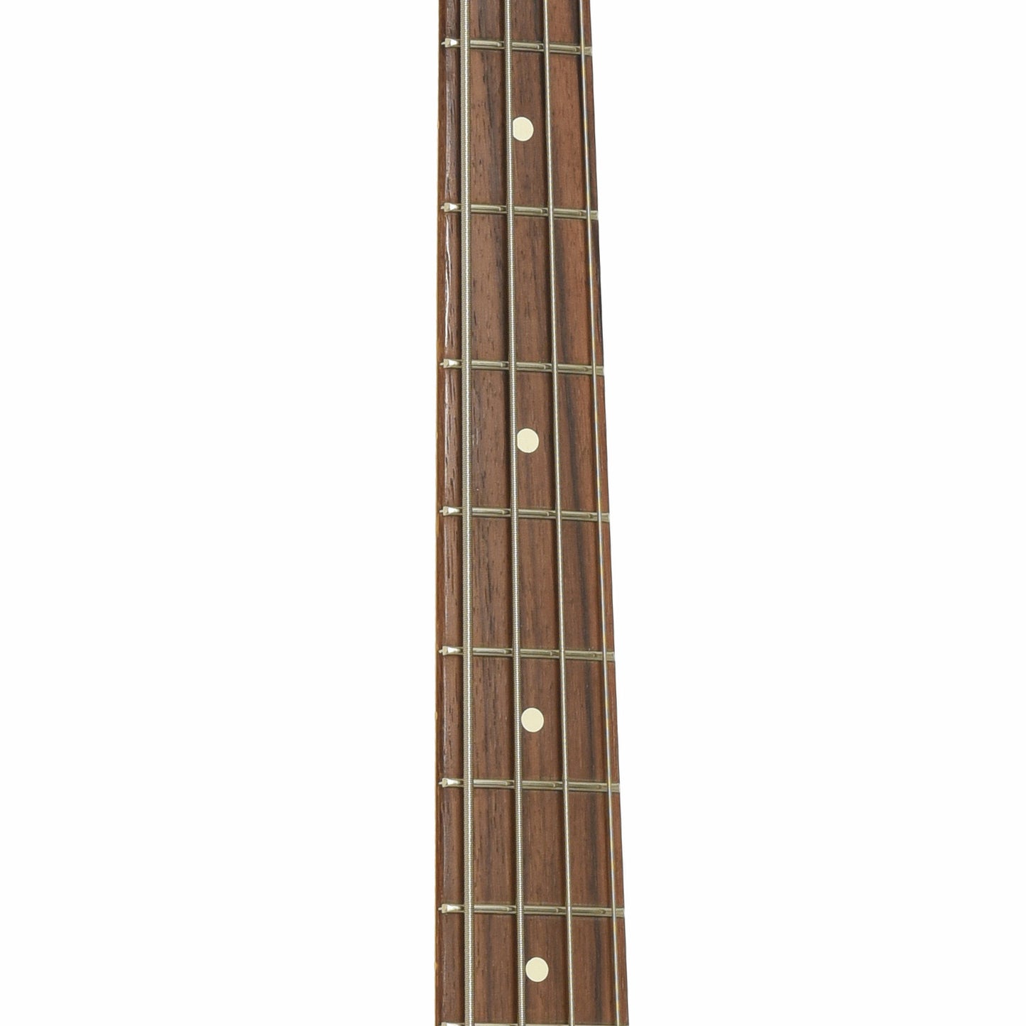 Fretboard of Fender American Pro II Jazz Bass 