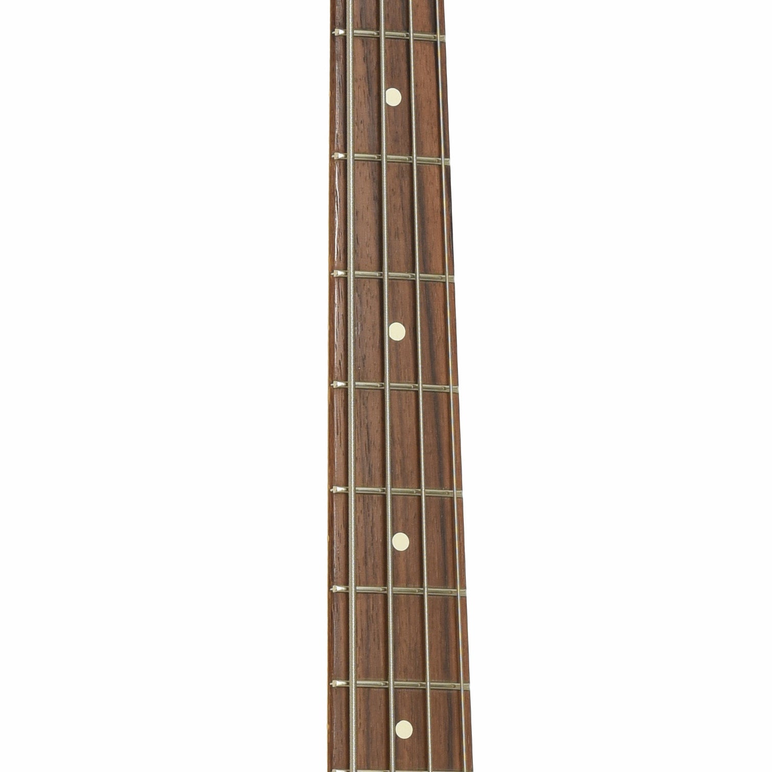 Fretboard of Fender American Pro II Jazz Bass 