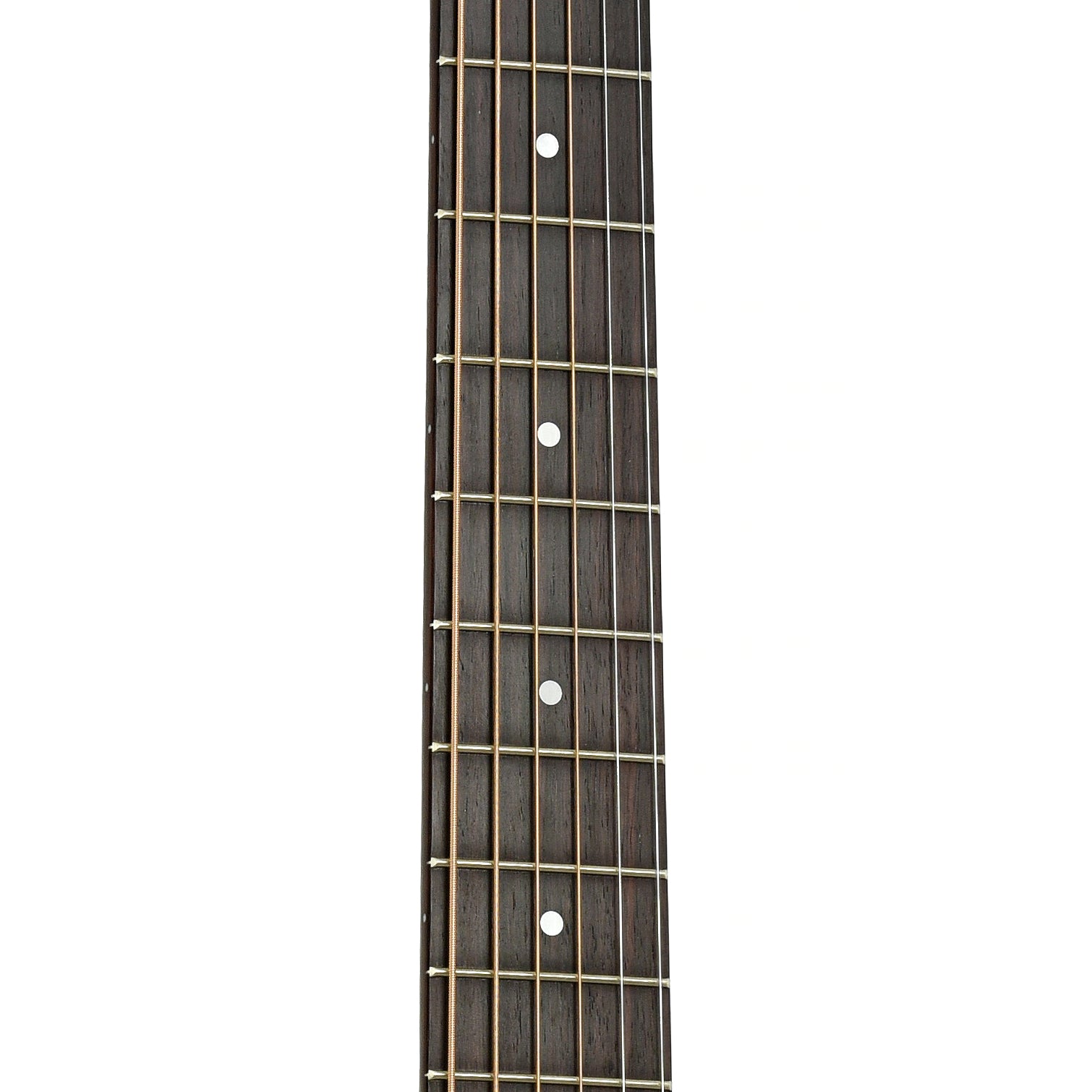 Fretboard of Guild M-20E Acoustic-Electric Guaitar, Natural 