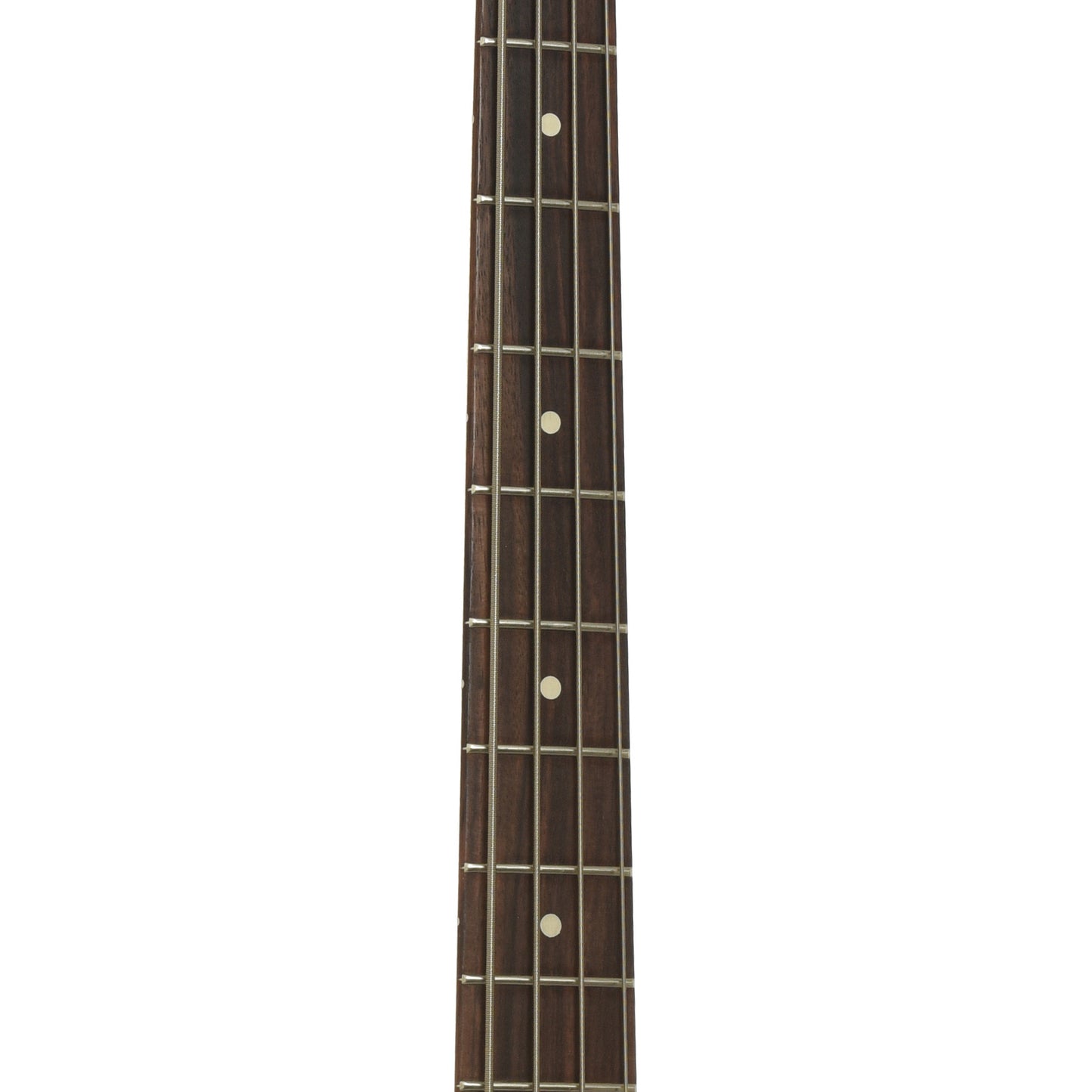 Fretboard of Fender Standard Jazz Electric Bass