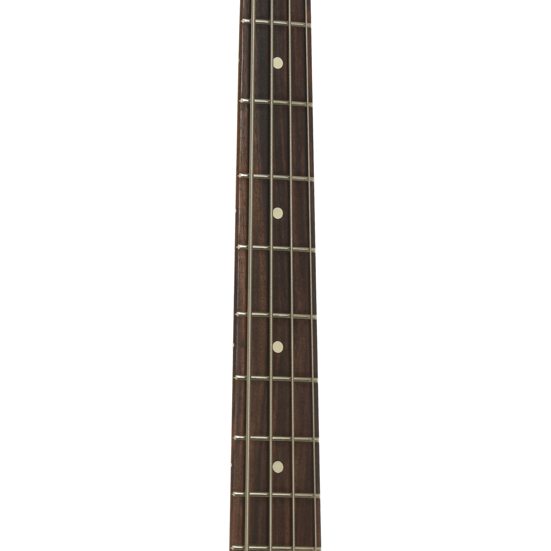 Fretboard of Fender Standard Jazz Electric Bass