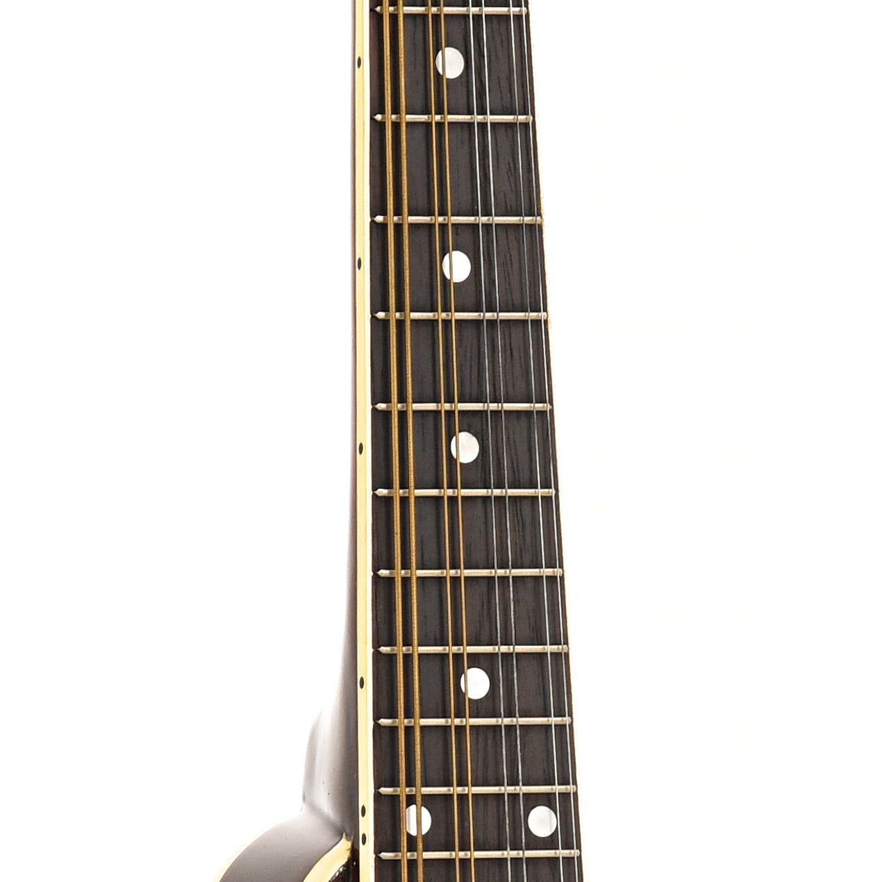 Fretboard of Kentucky KM250S mandolin