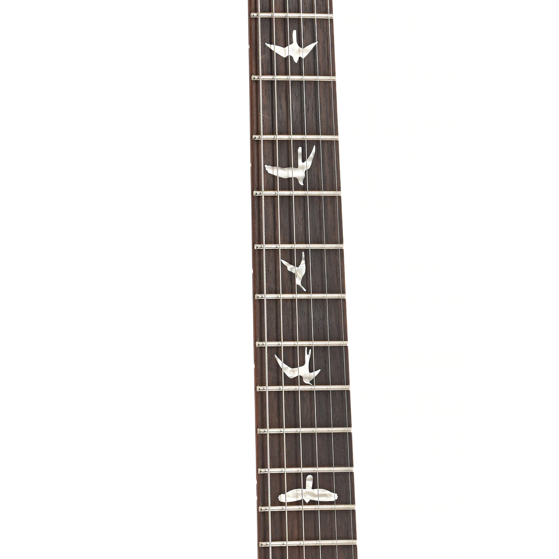 Fretboard of PRS SE CE24 Electric Guitar, Blood Orange