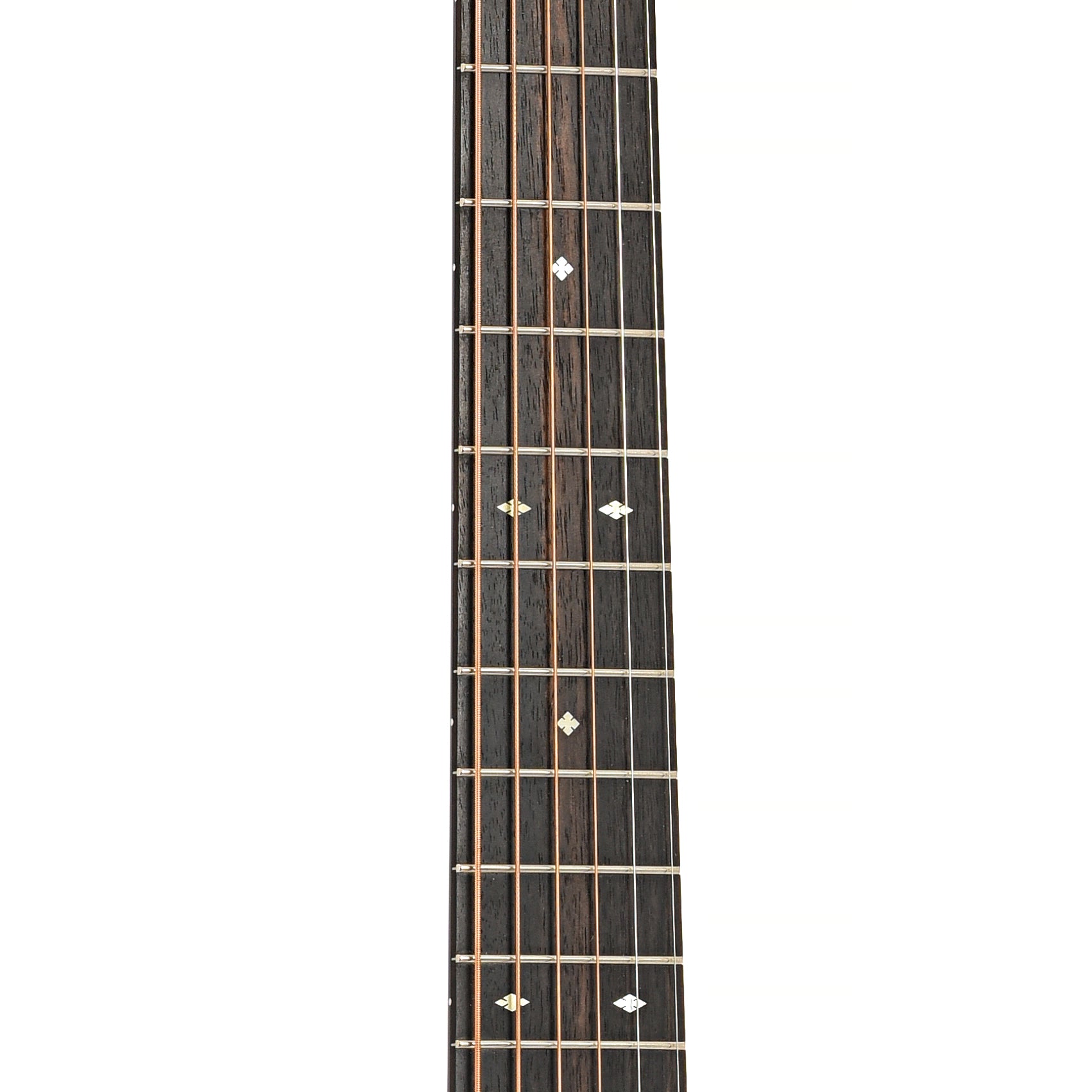 Fretboard of Collings D2HT Traditional Series, Indian Rosewood with Sitka Top