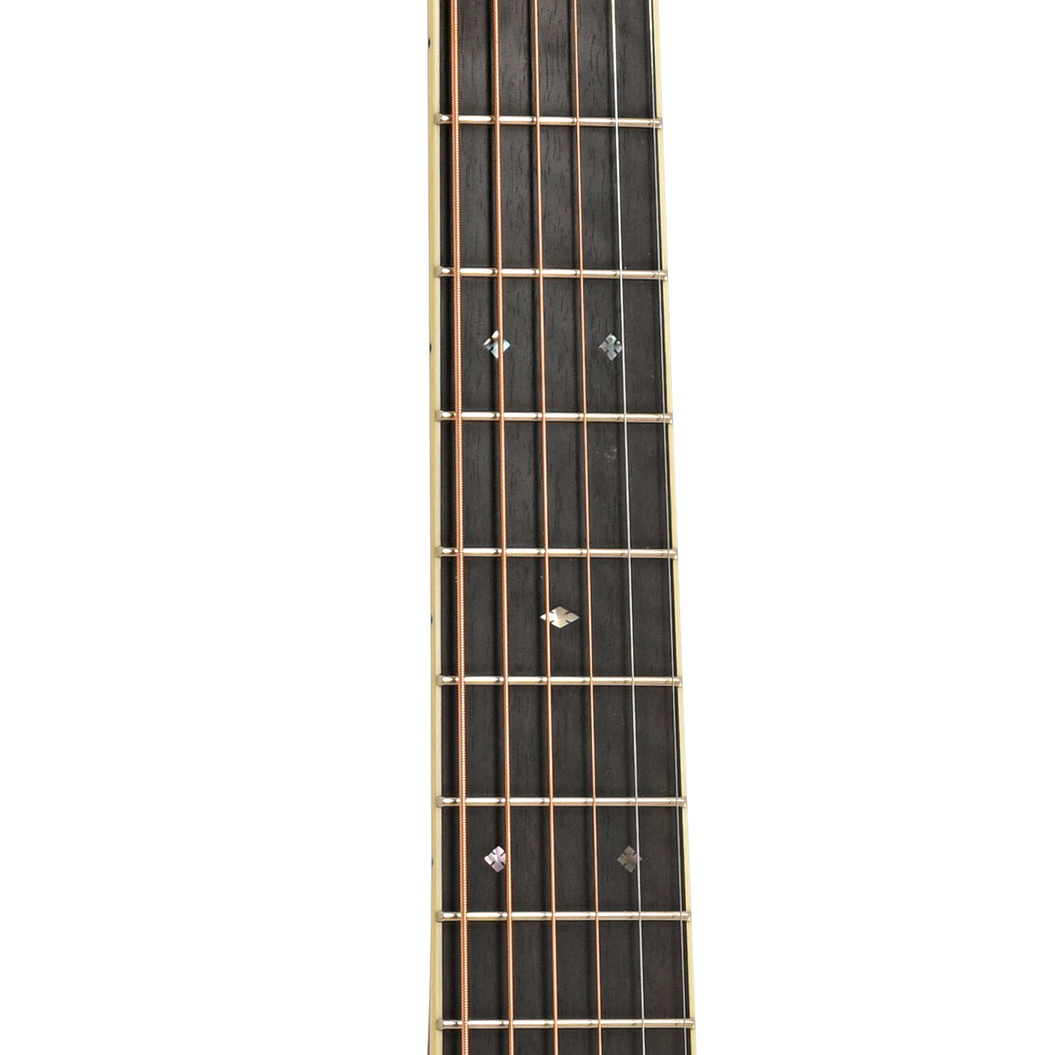 Fretboard of Santa Cruz Custom Model 00 Guitar