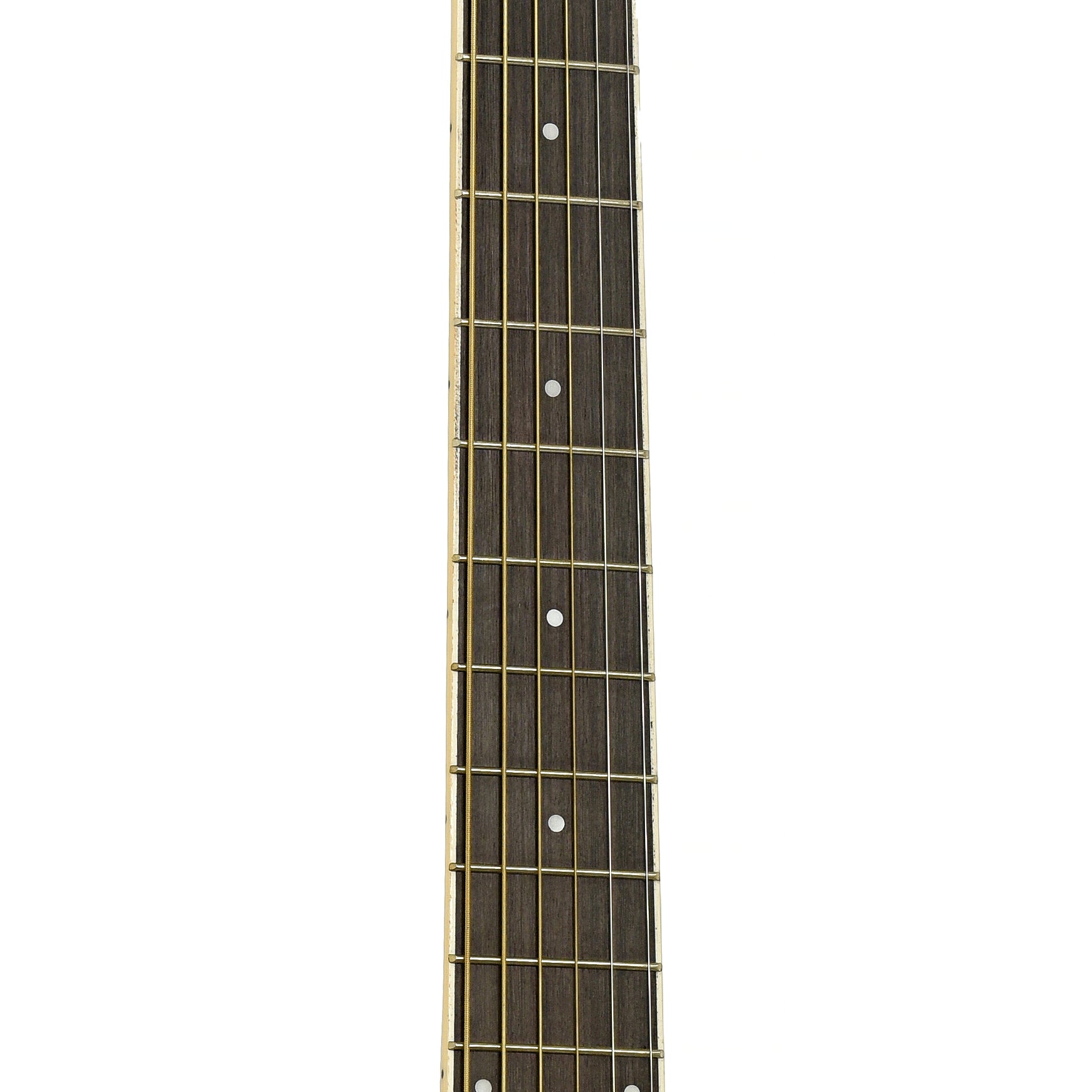 Fretboard of Ibanez AEG7MH Grand Concert Acoustic-Electric Guitar, Violin Sunburst High Gloss