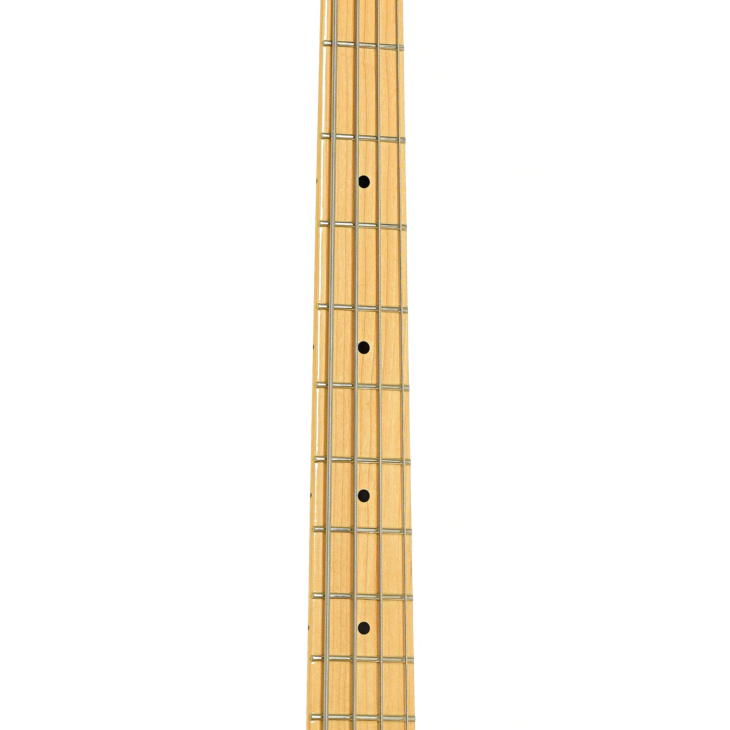 Fretboard of Fender Limited Edition 60th Anniversary Precision Electric Bass