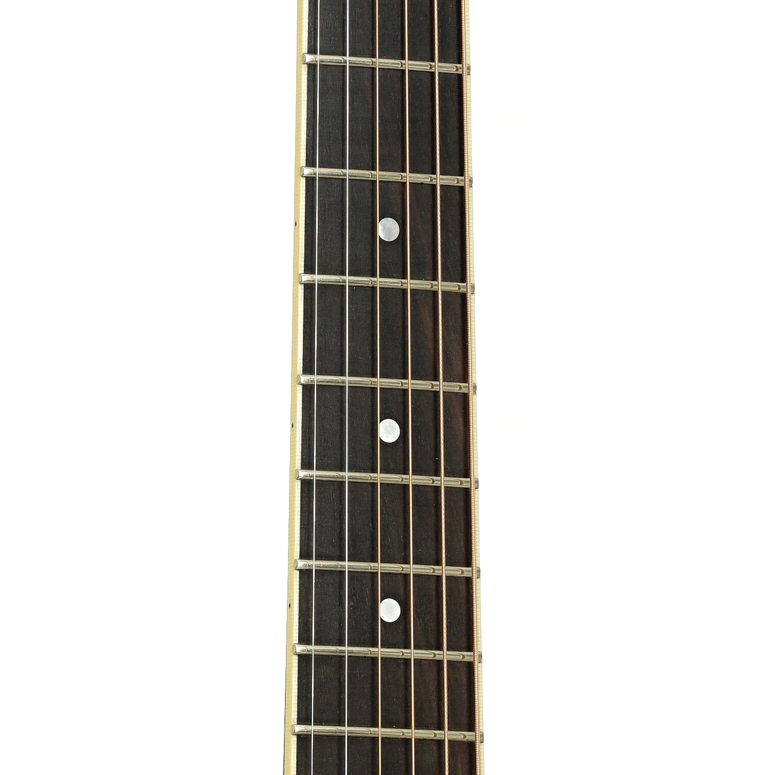 Fretboard of National M-1 Tricone Resonator Guitar