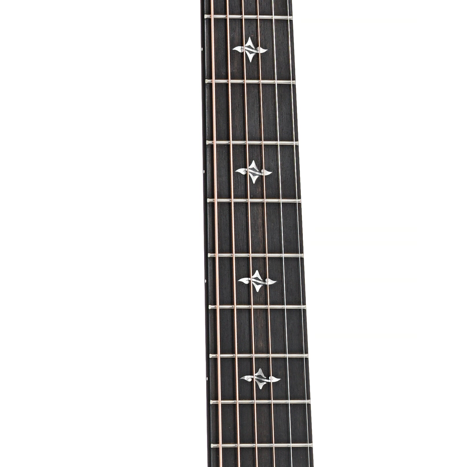 Fretboard of Taylor 412ce Acoustic 