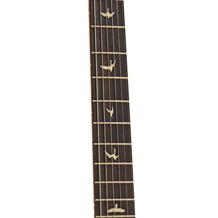 Fretboard of PRS SE Silver Sky Electric Guitar, Piano Black