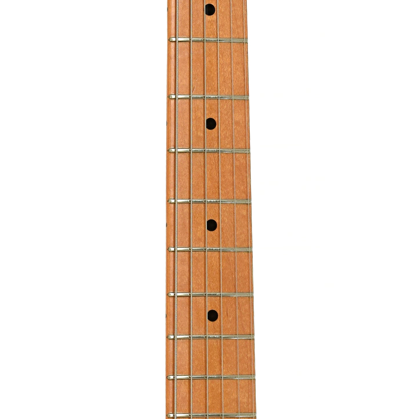 Fretboard of Fender American Vintage Reissue '52 Telecaster Electric Guitar 