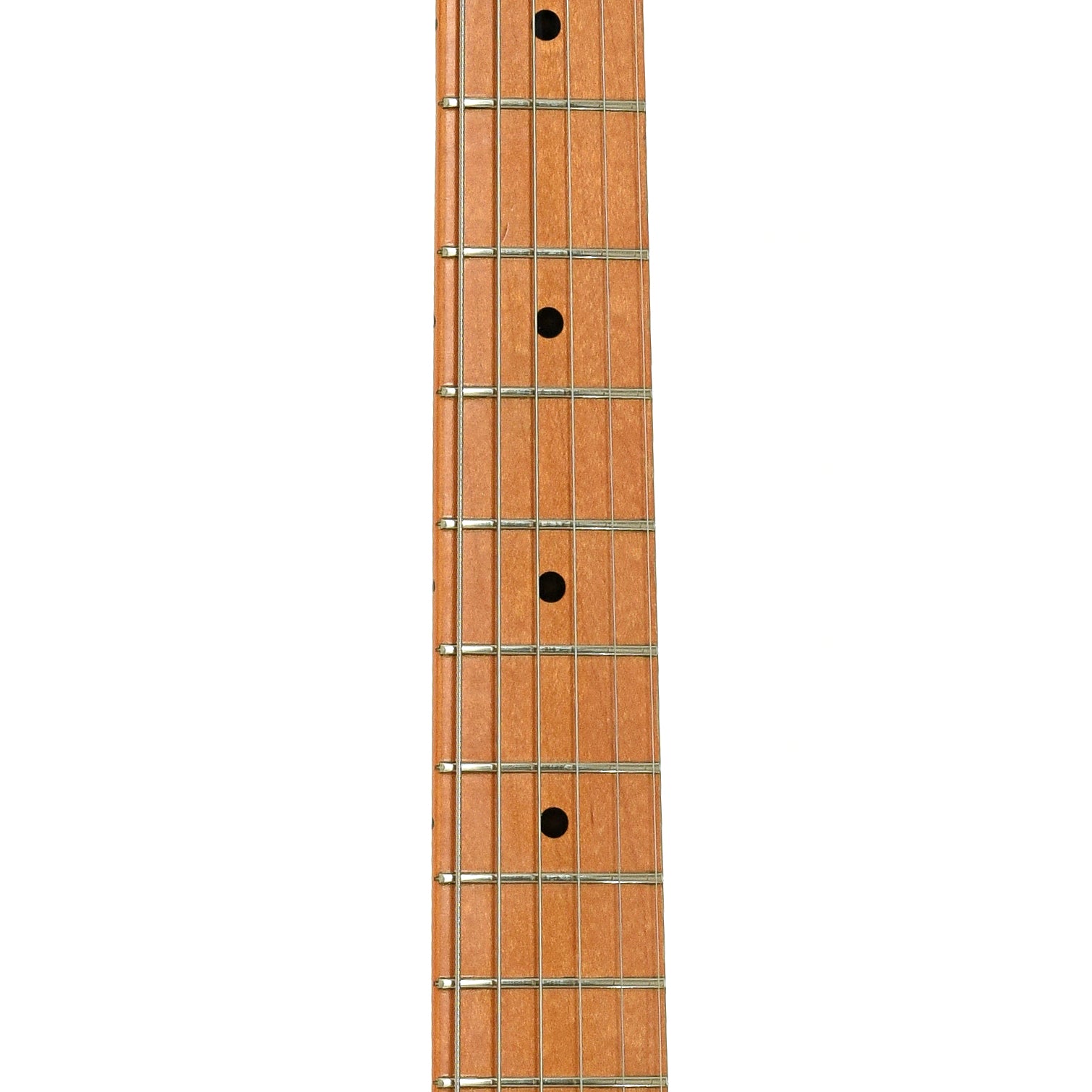 Fretboard of Fender American Vintage Reissue '52 Telecaster Electric Guitar 