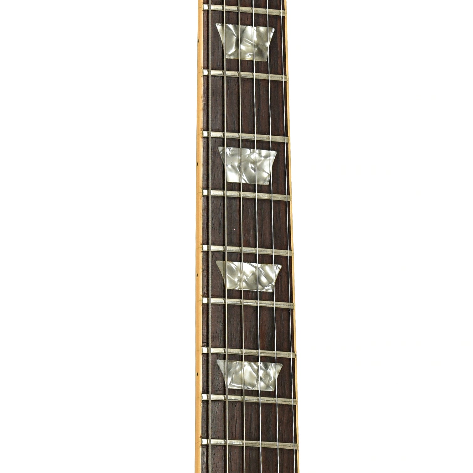 Fretboard of Gibson Les Paul Deluxe Electric Guitar 