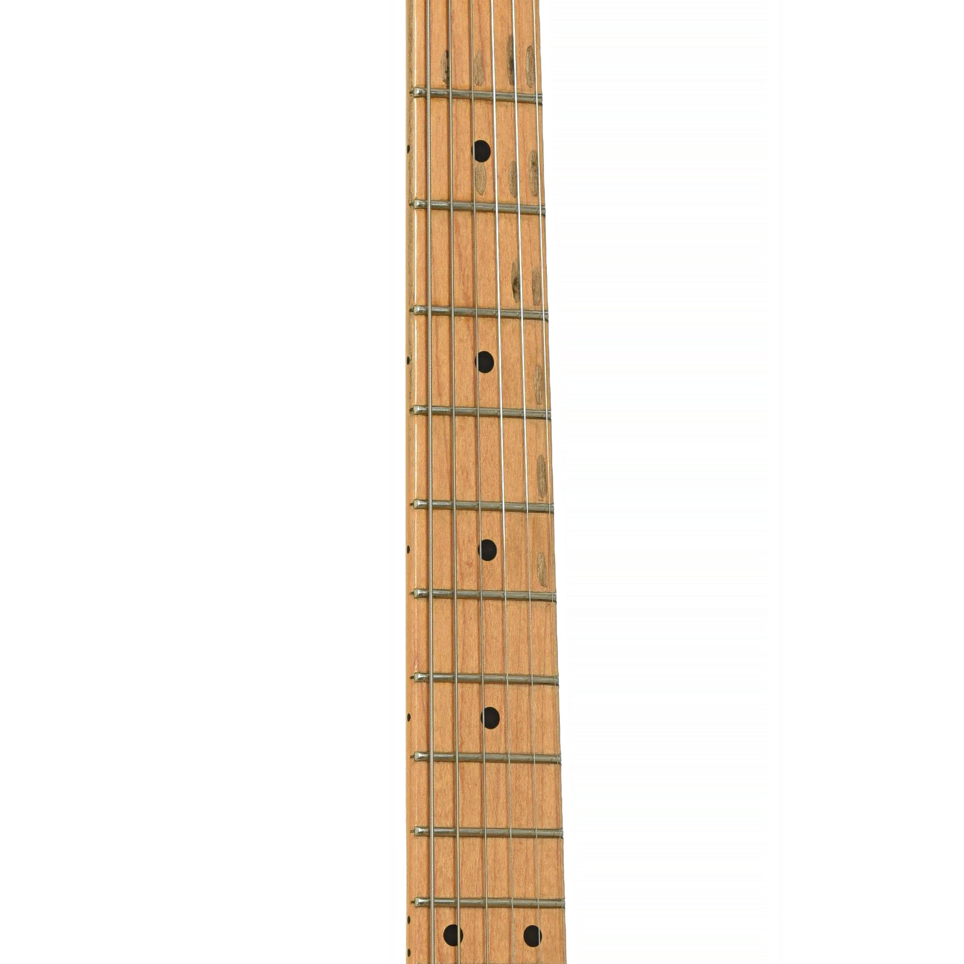 Fretboard of Fender Custom Shop 1955 Relic Telecaster Reissue Electric Guitar (2006)