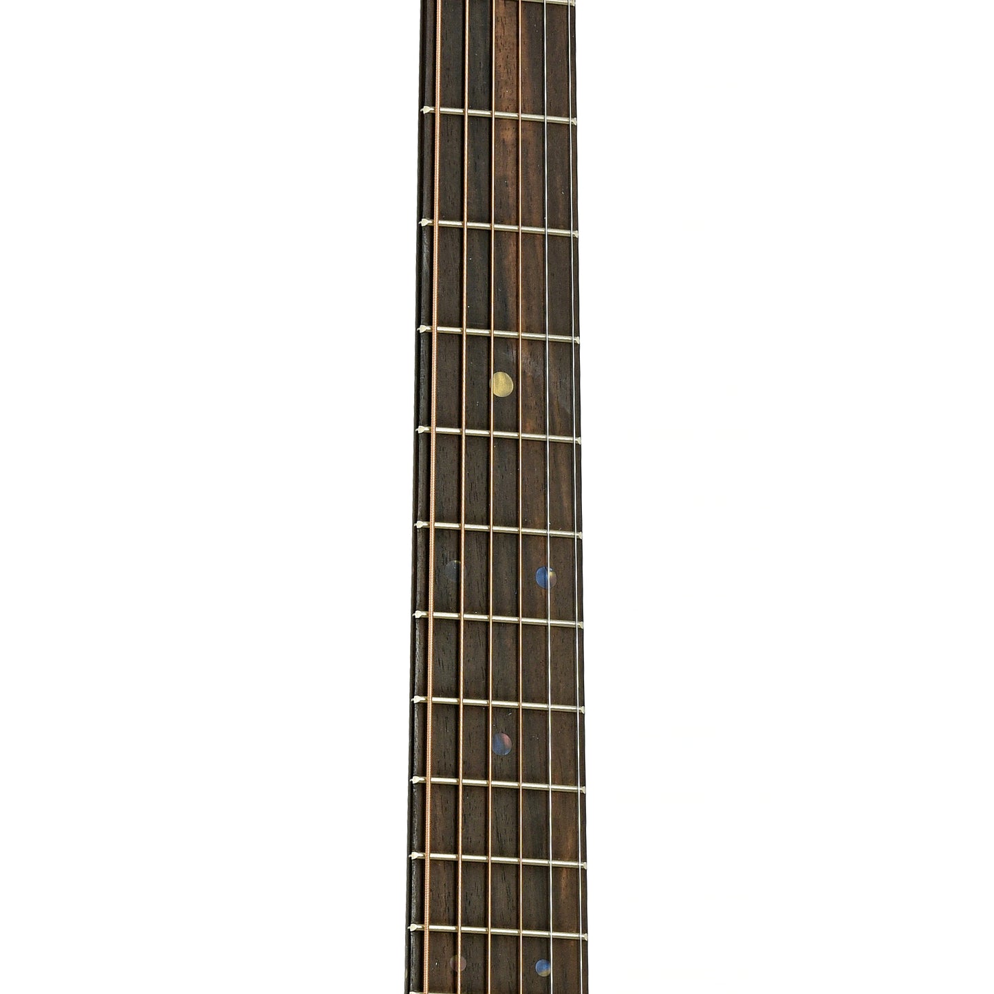 Fretboard of Martin DC-10E Modern Black Guitar