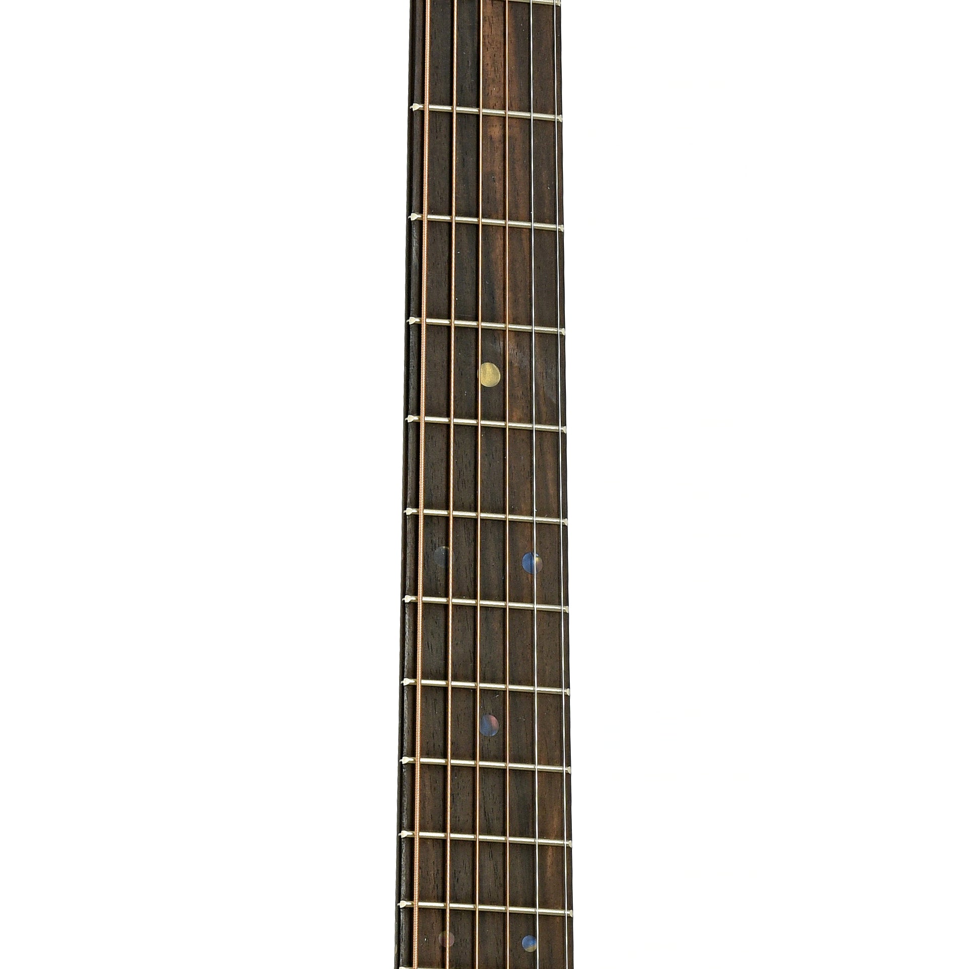 Fretboard of Martin DC-10E Modern Black Guitar