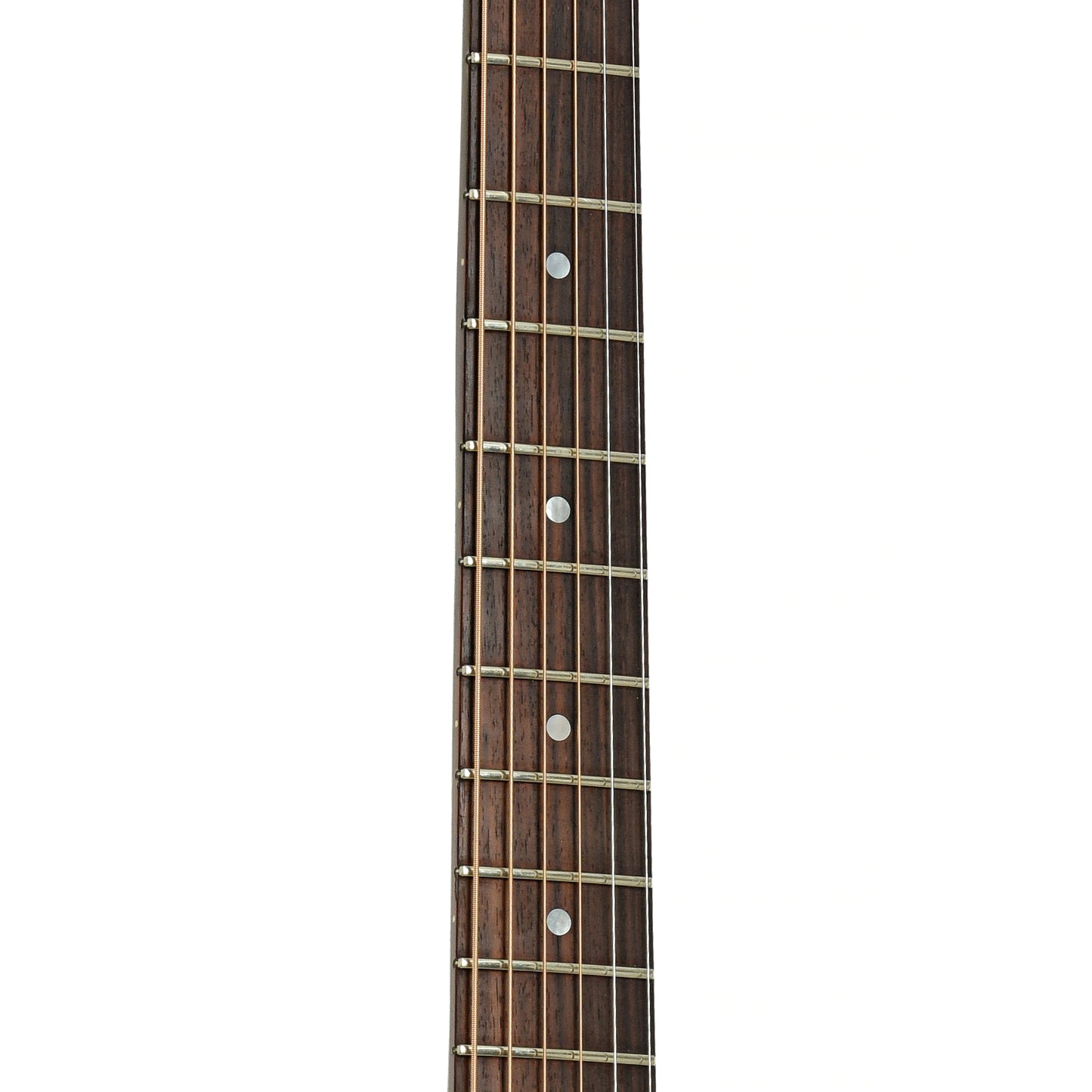 Fretboard of Gibson J-45 Acoustic Guitar