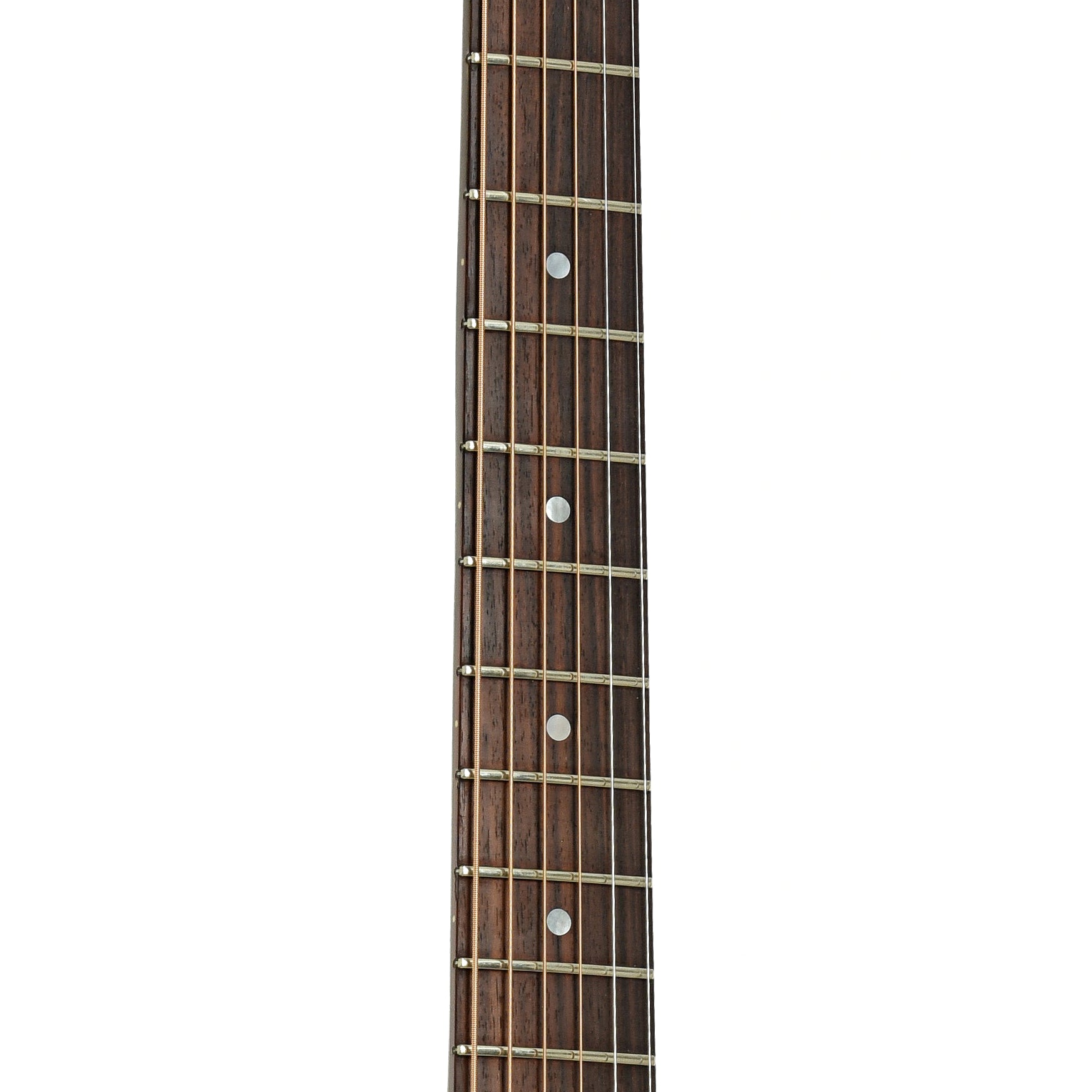 Fretboard of Gibson J-45 Acoustic Guitar