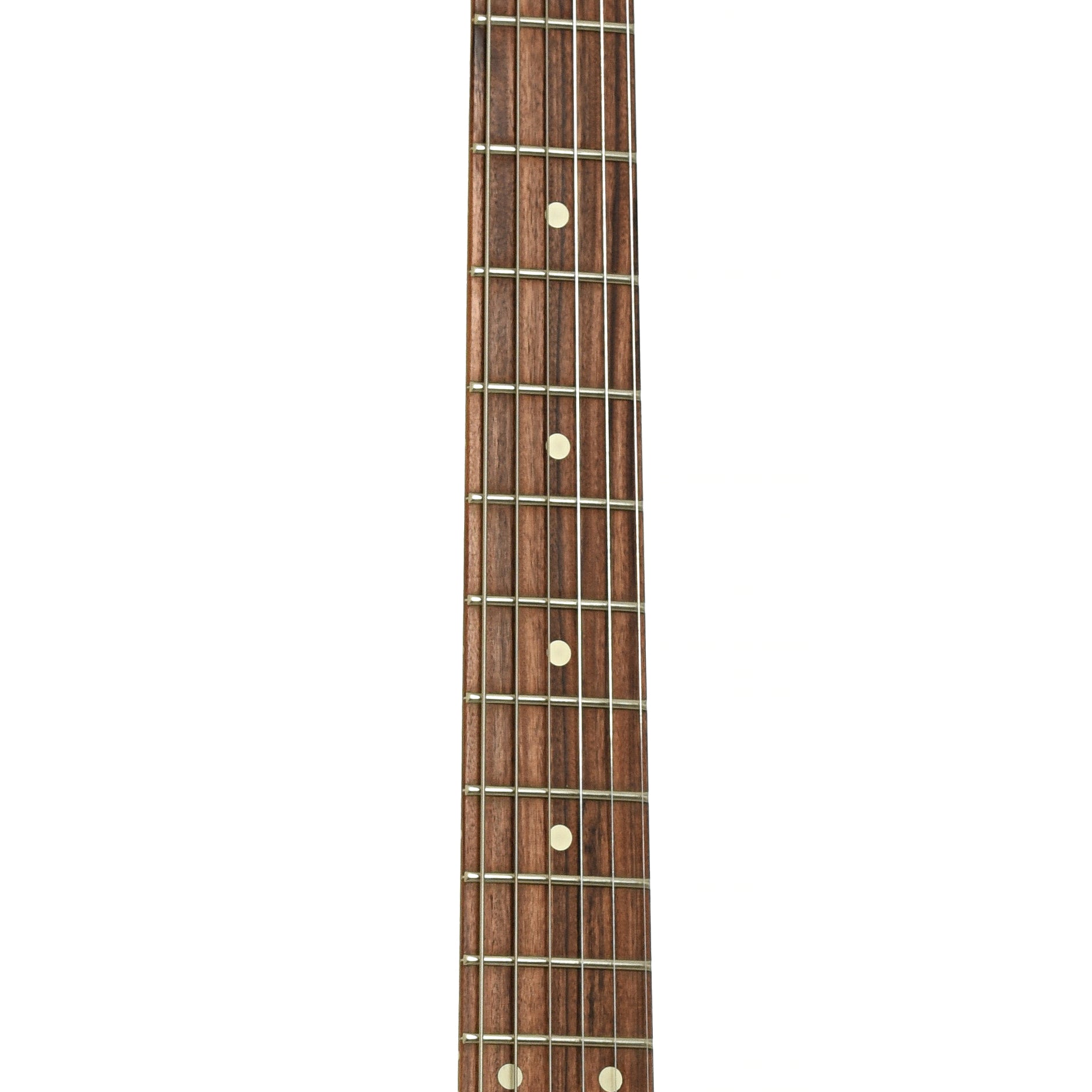 Fretboard of Fender Duo-Sonic Electric Guitar 