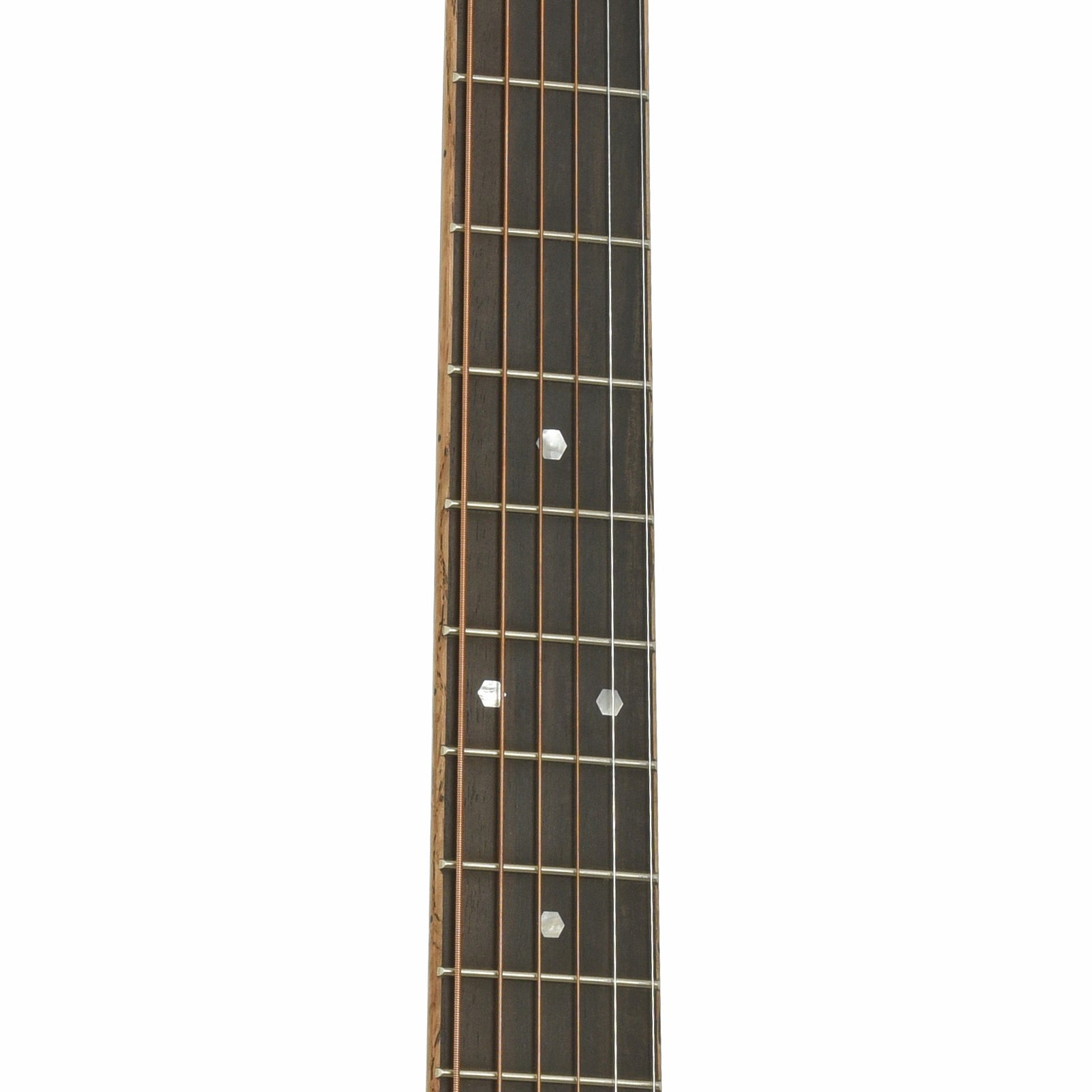 Fretboard of Martin OM-35 Inception Acoustic Guitar 