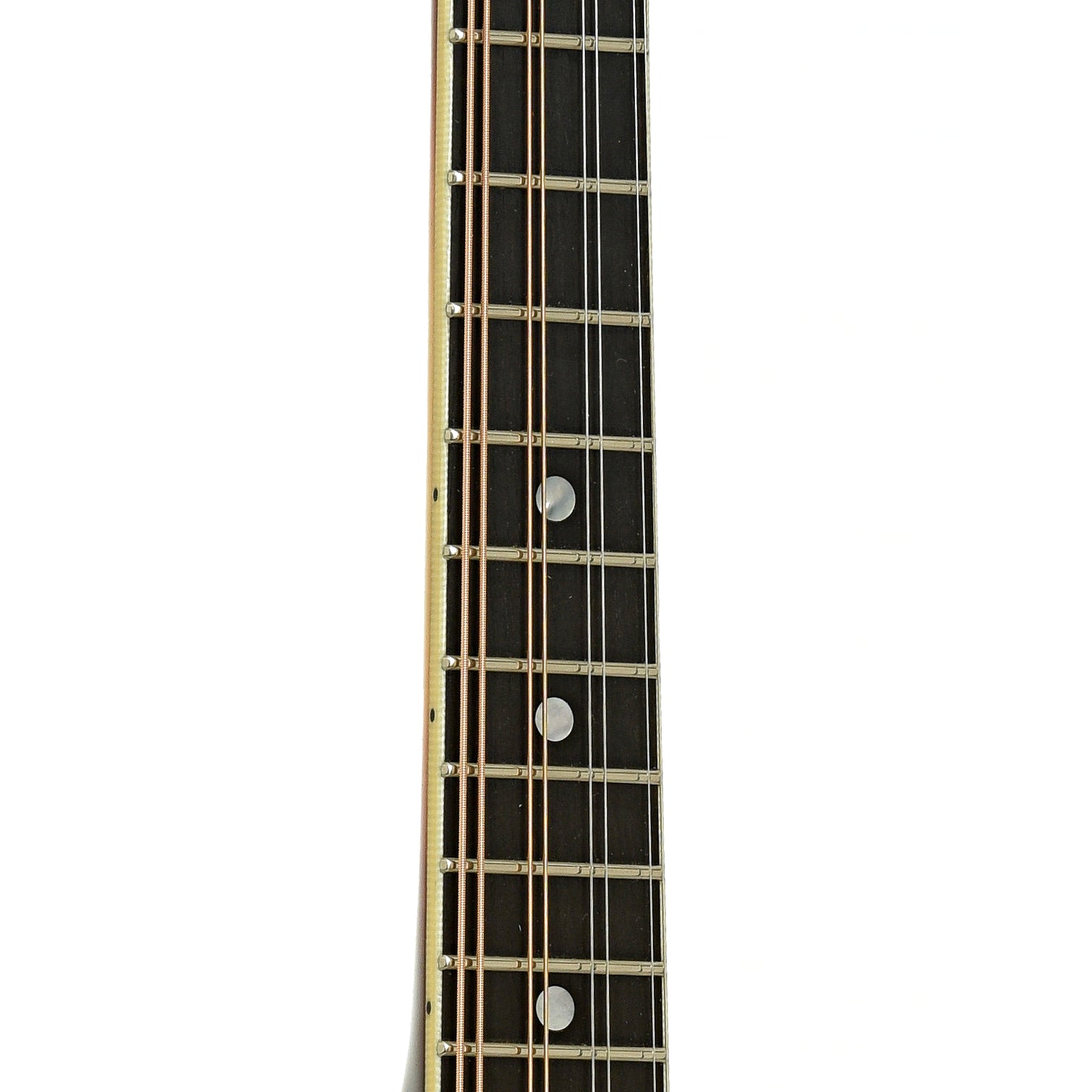Fretboard of Capek A5 Standard Mandolin 