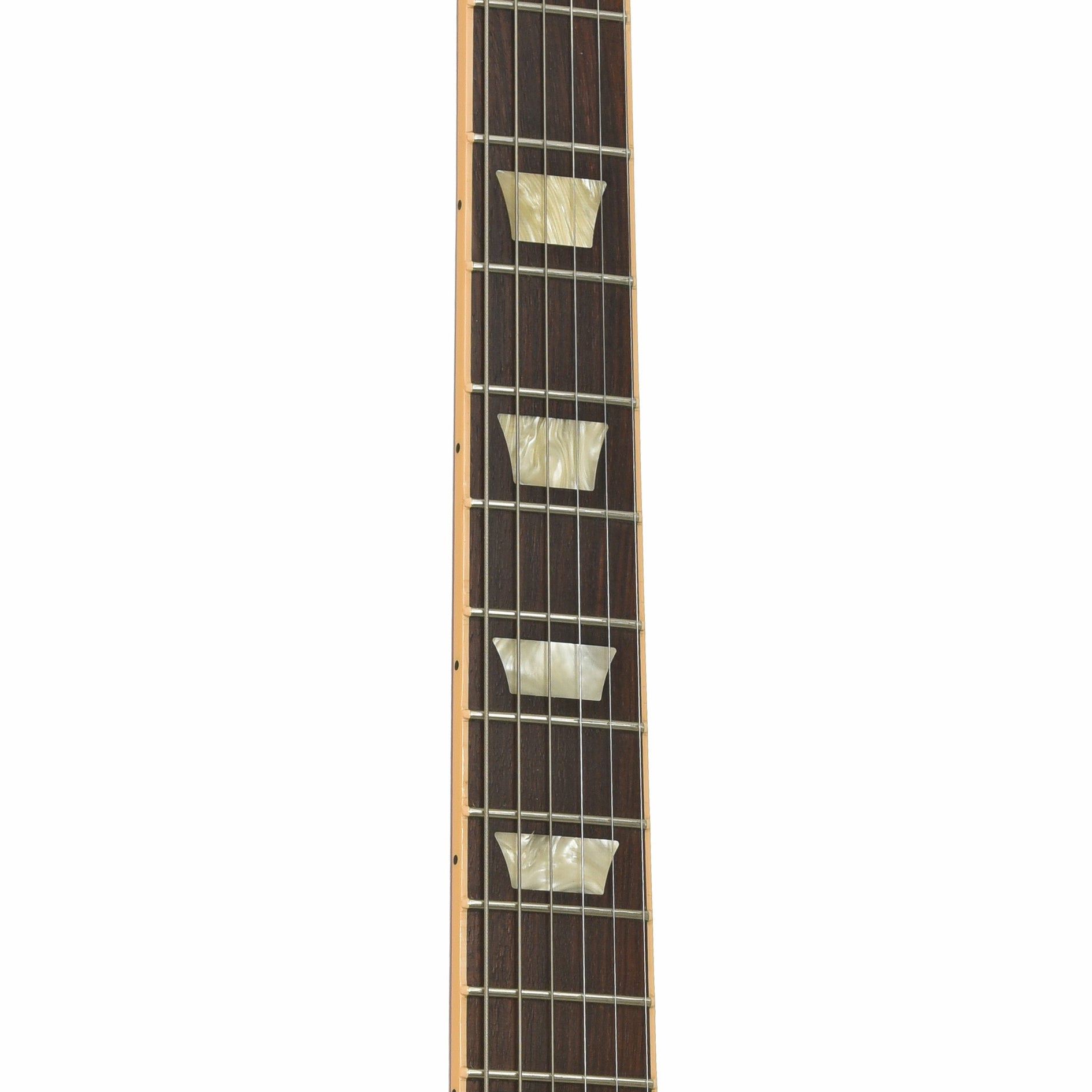 Fretboard of Gibson Les Paul Traditional T Electric Guitar
