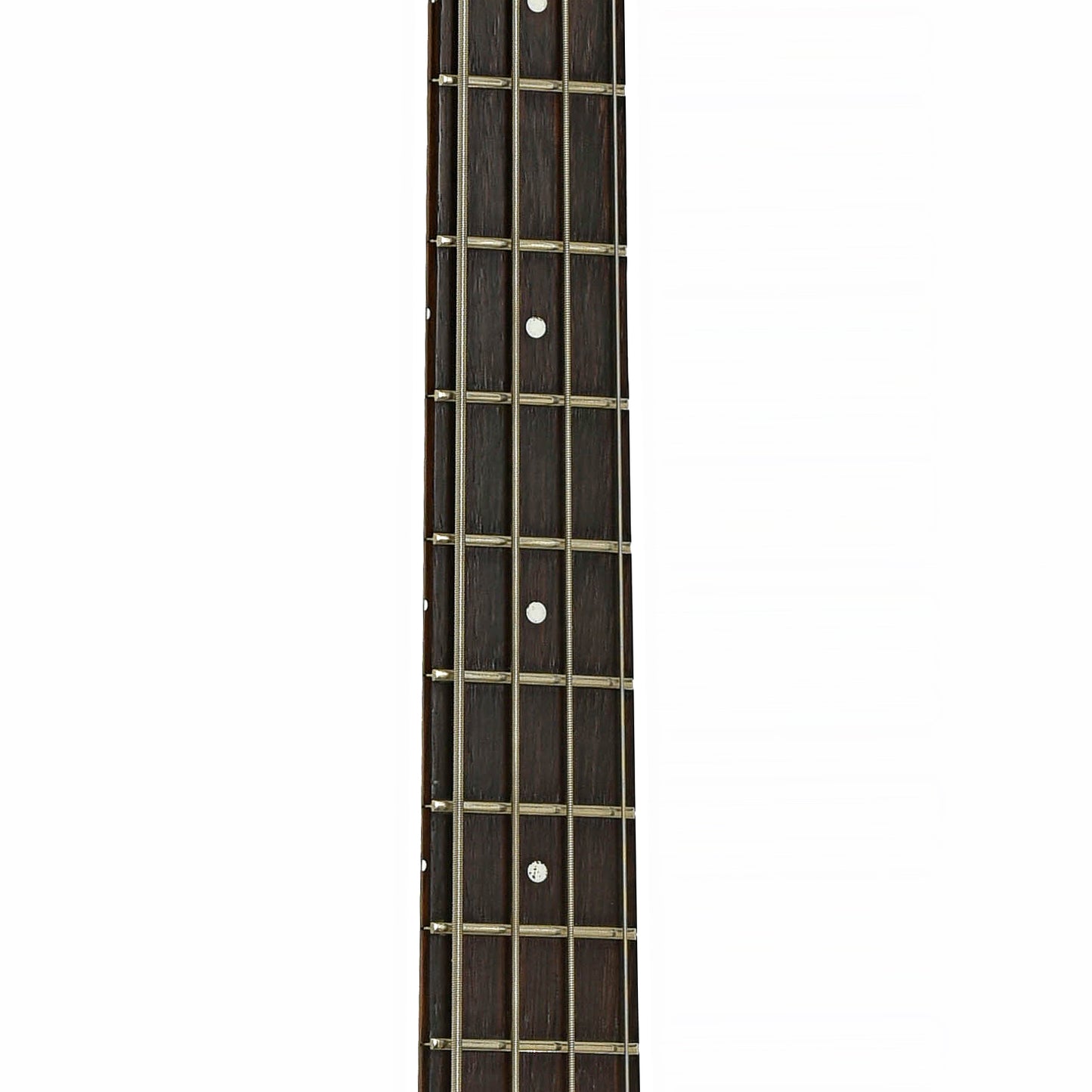 Fretboard of Silvertone Model 1444 4-String Electric Bass