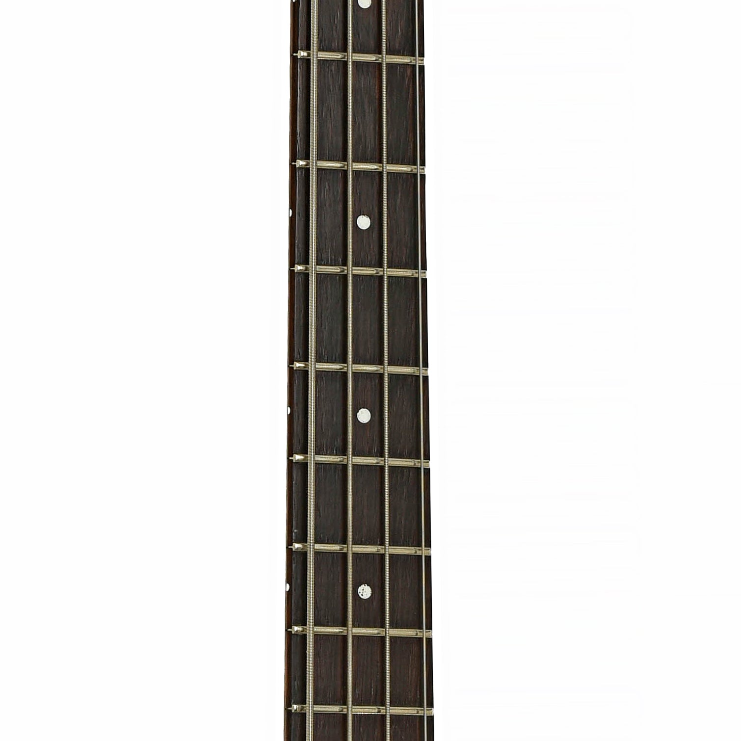 Fretboard of Silvertone Model 1444 4-String Electric Bass