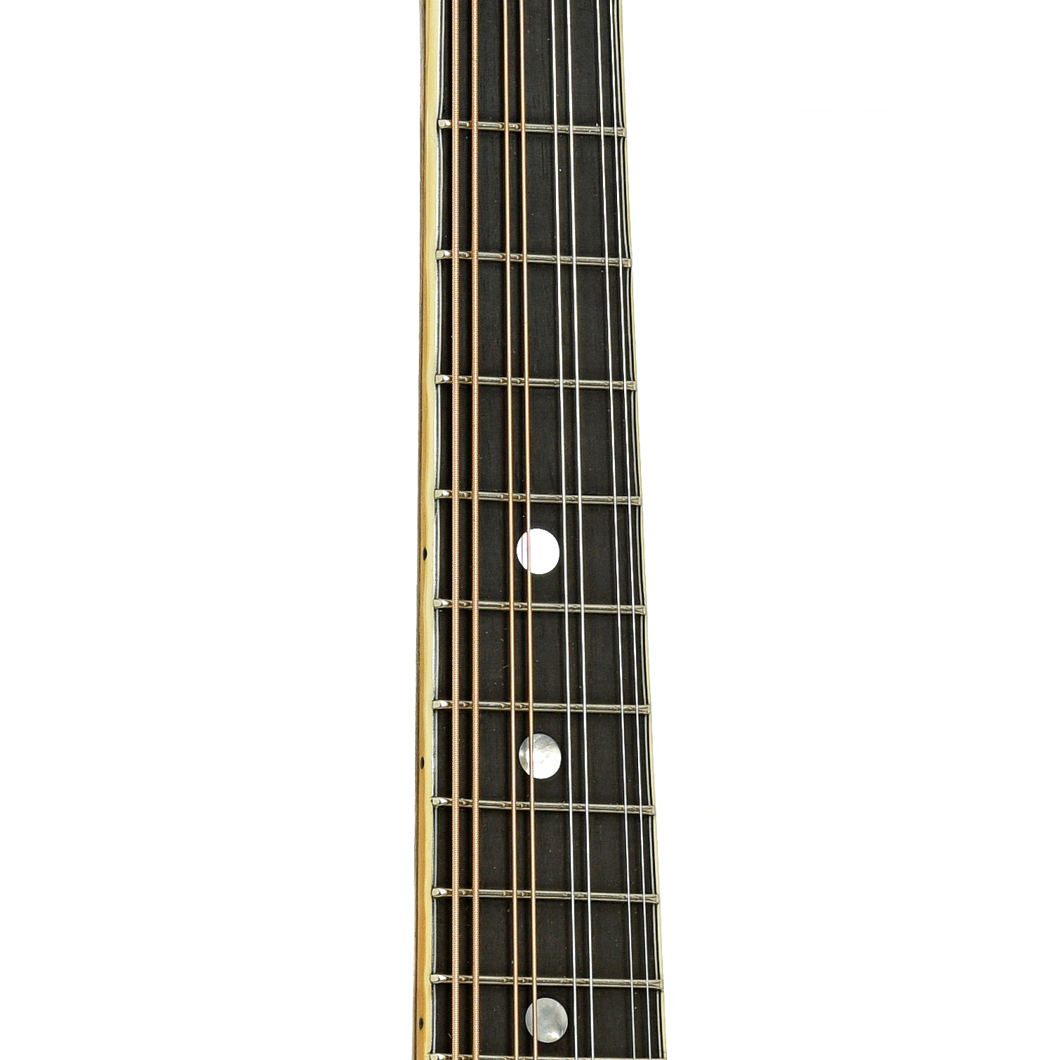Fretboard of Newson F-5 Fern Mandolin 
