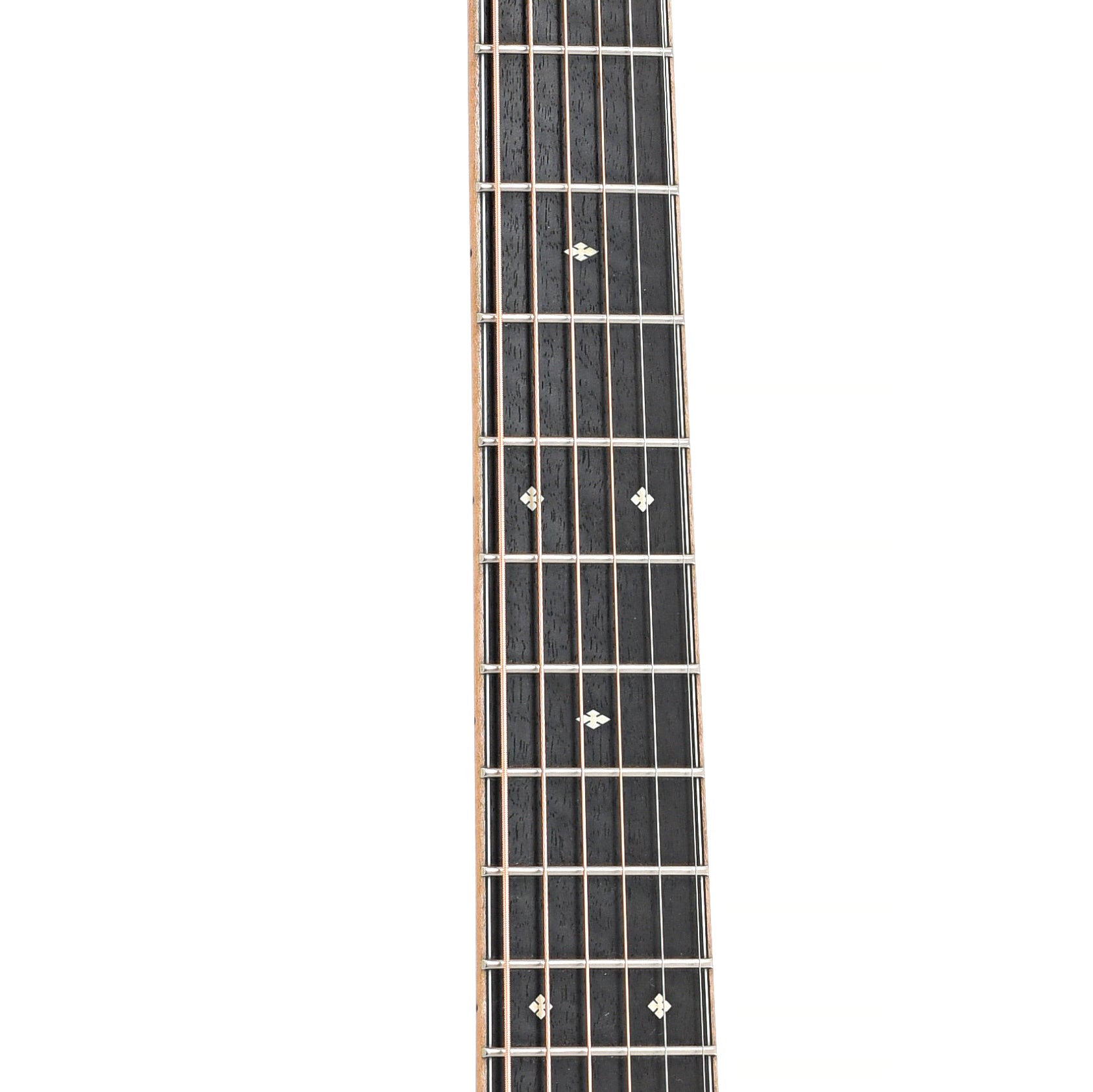 Fretboard of Bourgeois Custom D Brazilian Acoustic Guitar