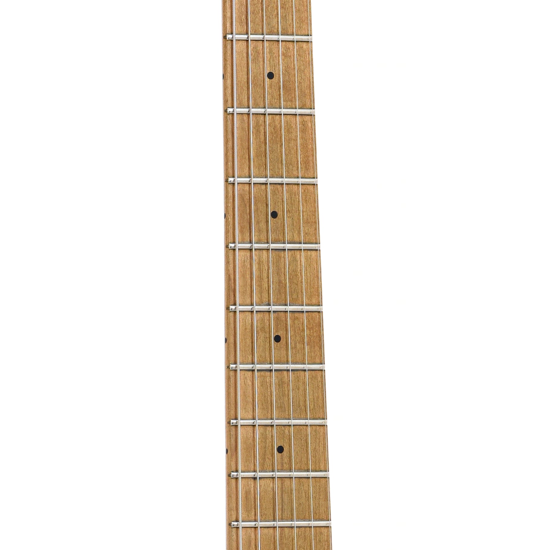 Fretboard of Ernie Ball Music Man Silhouette HSH Hardtail Electric Guitar (1999)