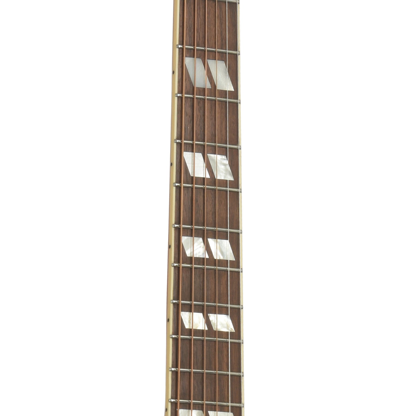 Fretboard of Epiphone Hummingbird Standard Acoustic Guitar