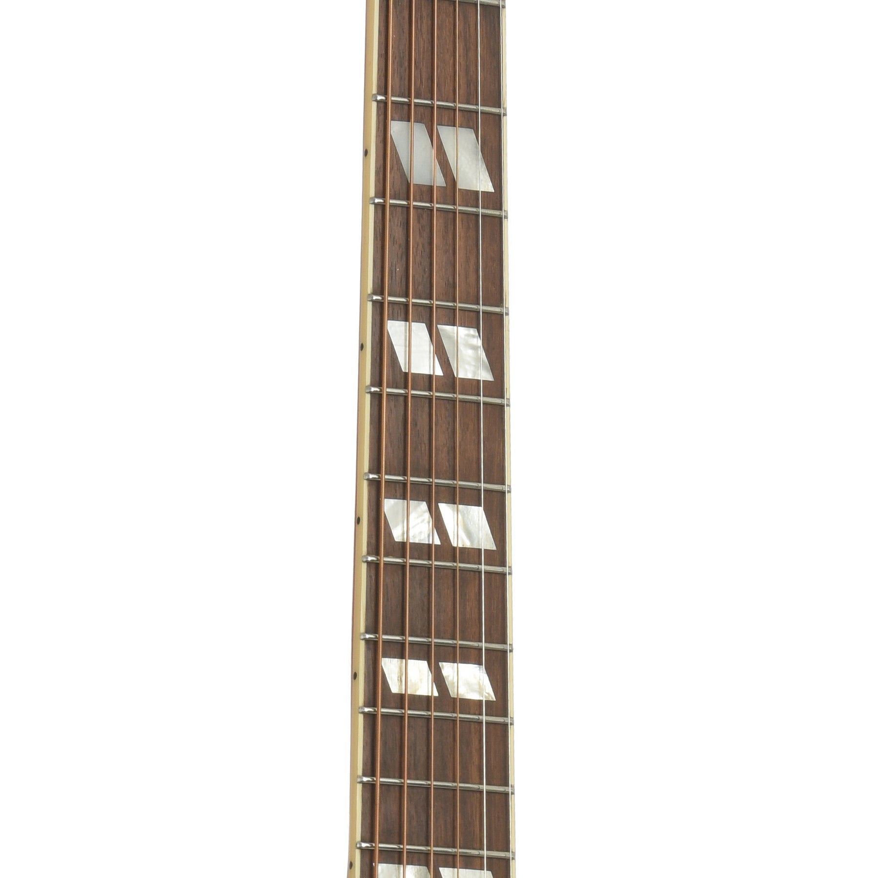 Fretboard of Epiphone Hummingbird Standard Acoustic Guitar