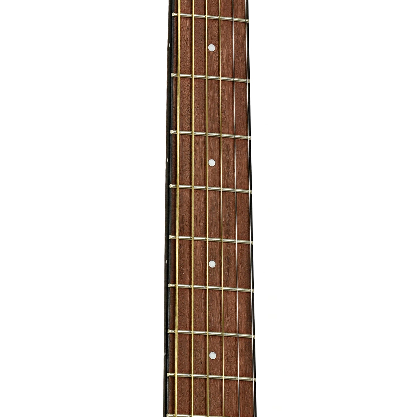 Fretboard of Ibanez PF50 Dreadnought Acoustic Guitar, Open Pore Natural