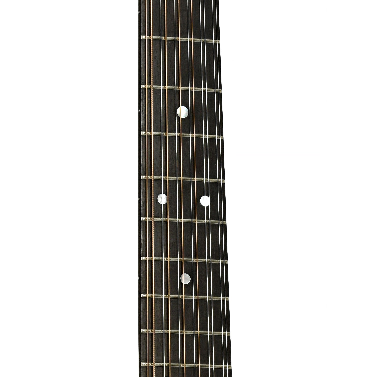 Fretboard of Martin D12-28 12-String Acoustic Guitar