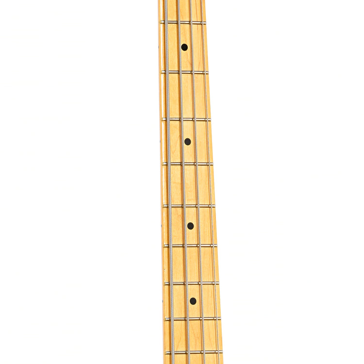 Fretboard of Fender American Professional II Precision Bass, Olympic White