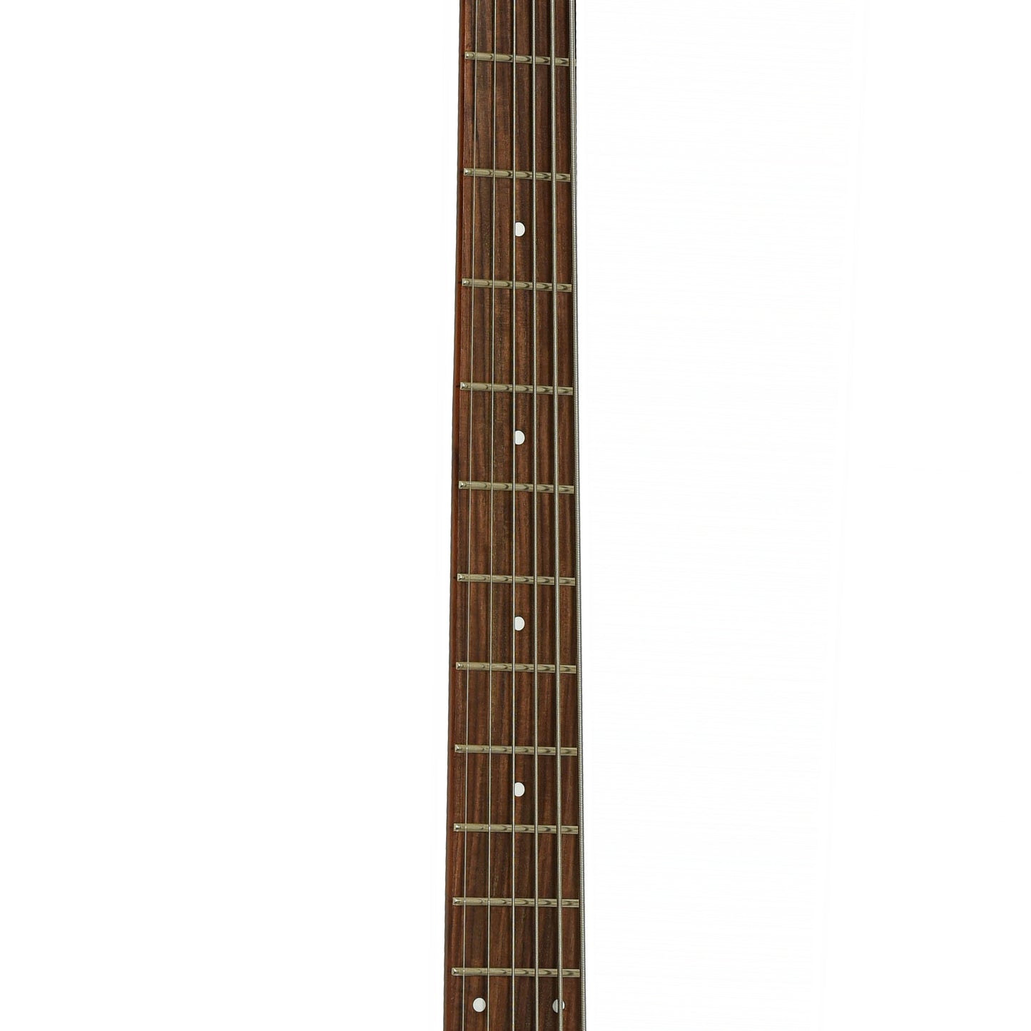 Fretboard of Danelectro Longhorn 6-String Electric Bass LH