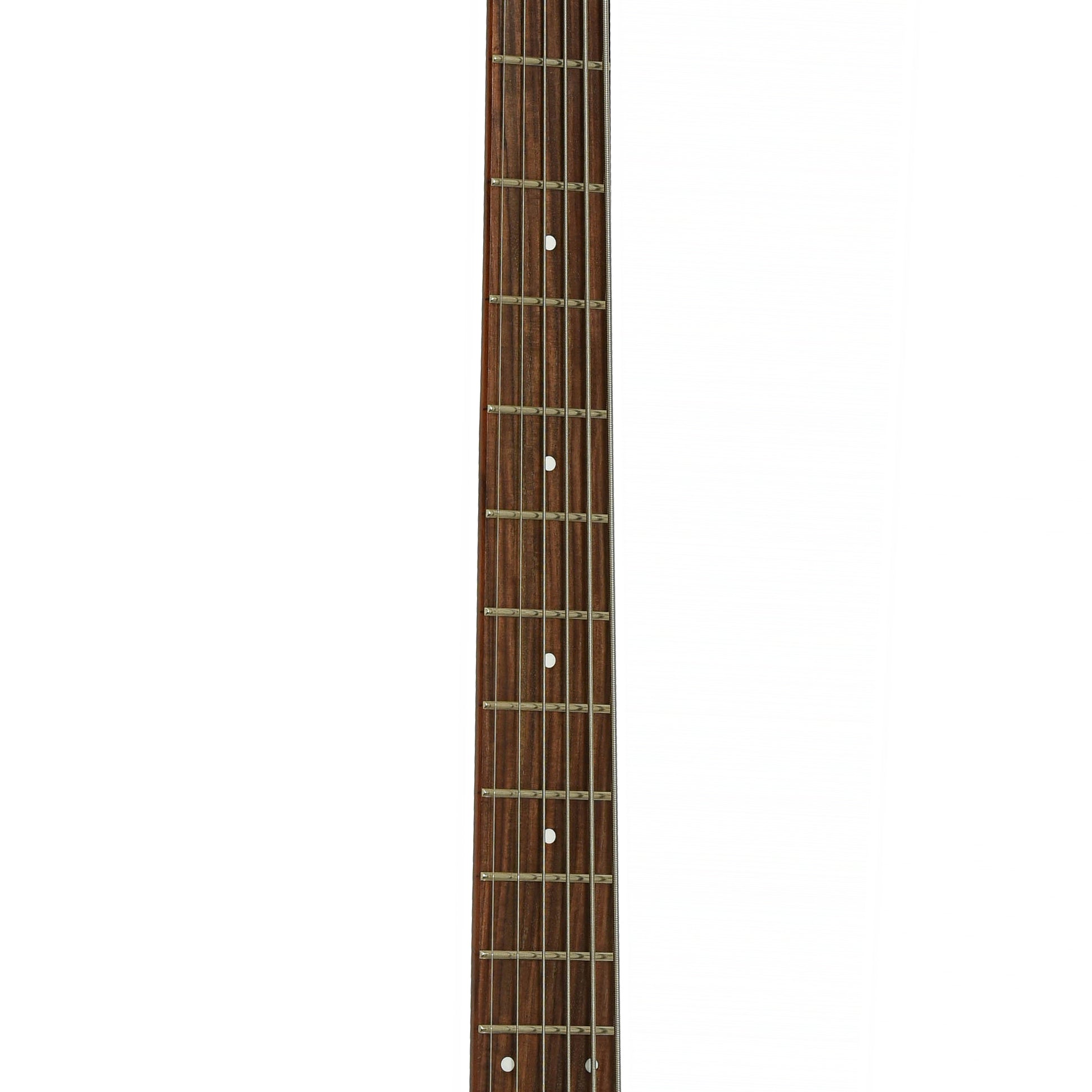 Fretboard of Danelectro Longhorn 6-String Electric Bass LH