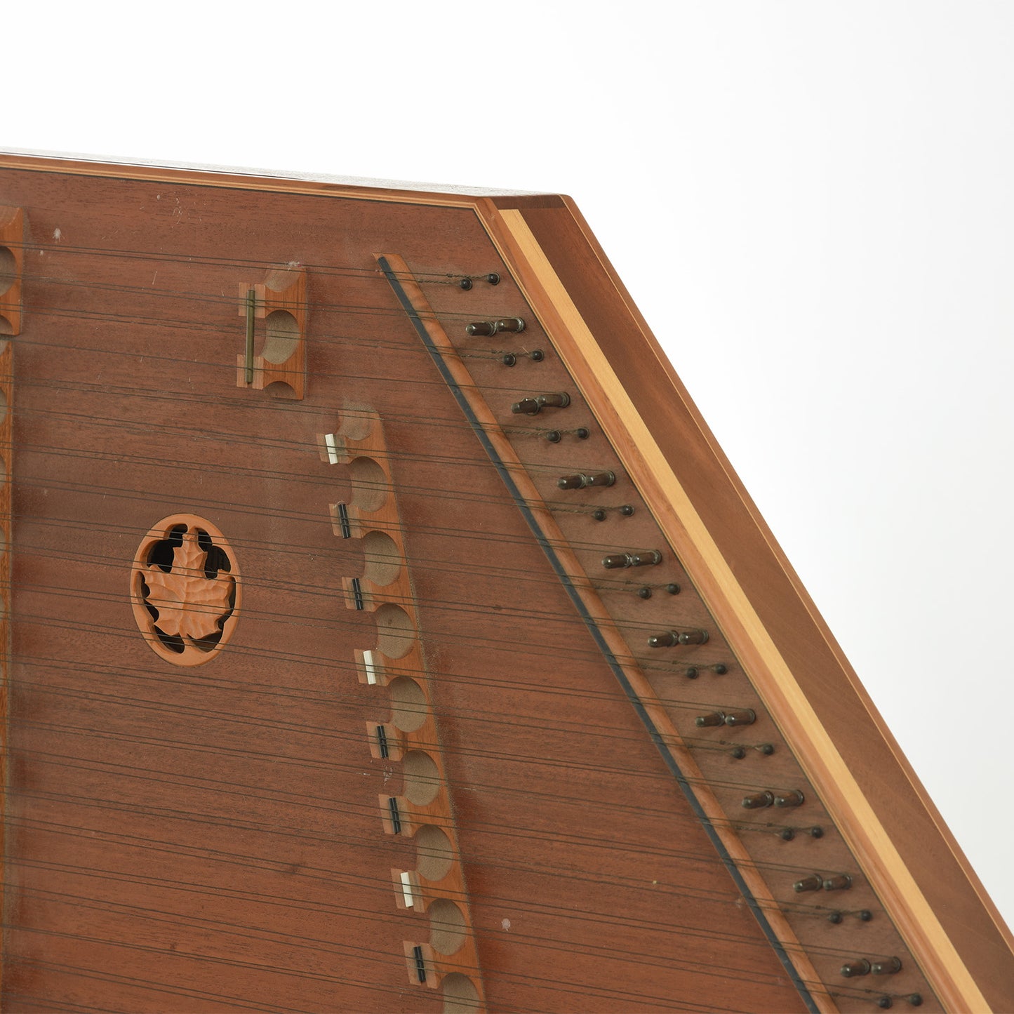 Tuning pins of Dusty Strings D-500-N Hammered Dulcimer